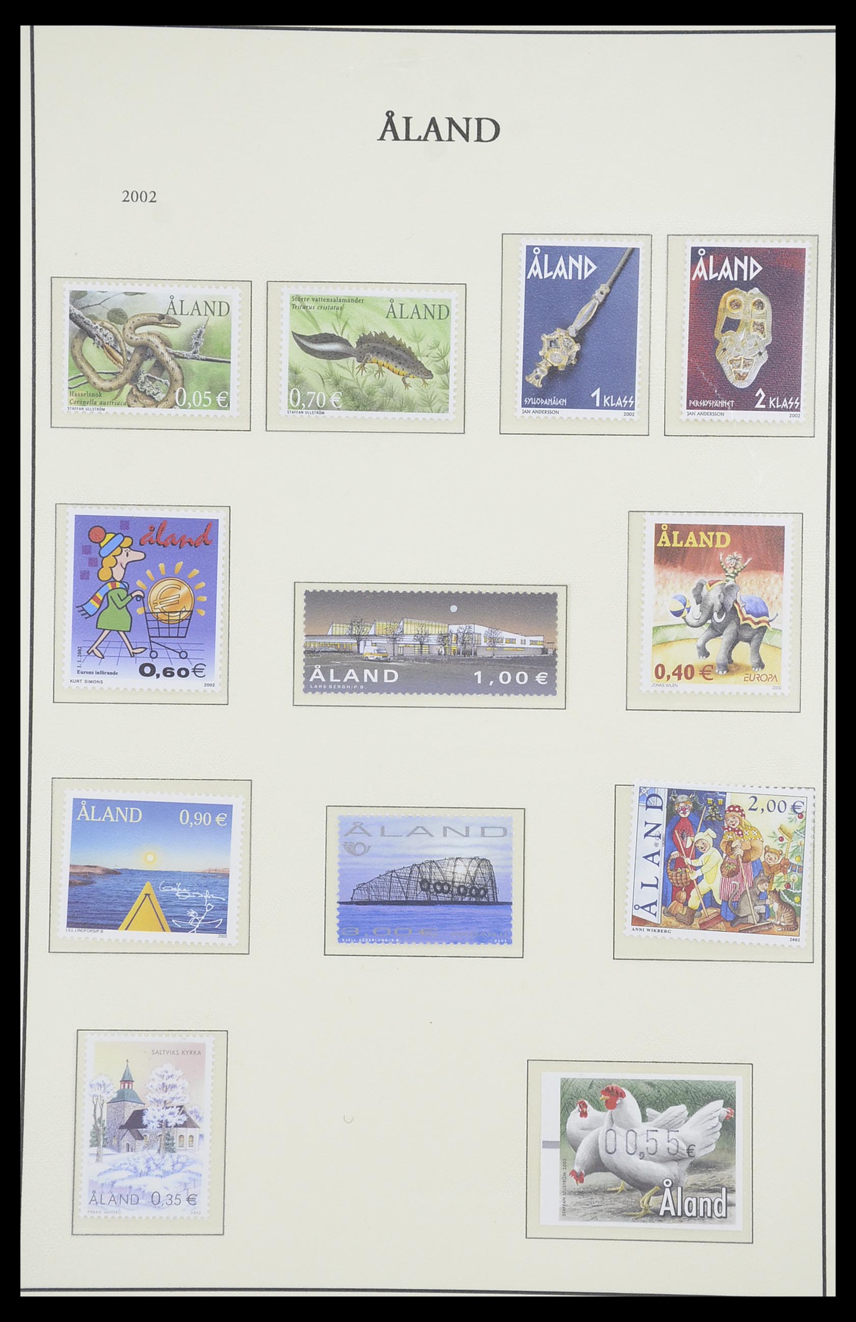 33706 028 - Postzegelverzameling 33706 Aland 1984-2013.