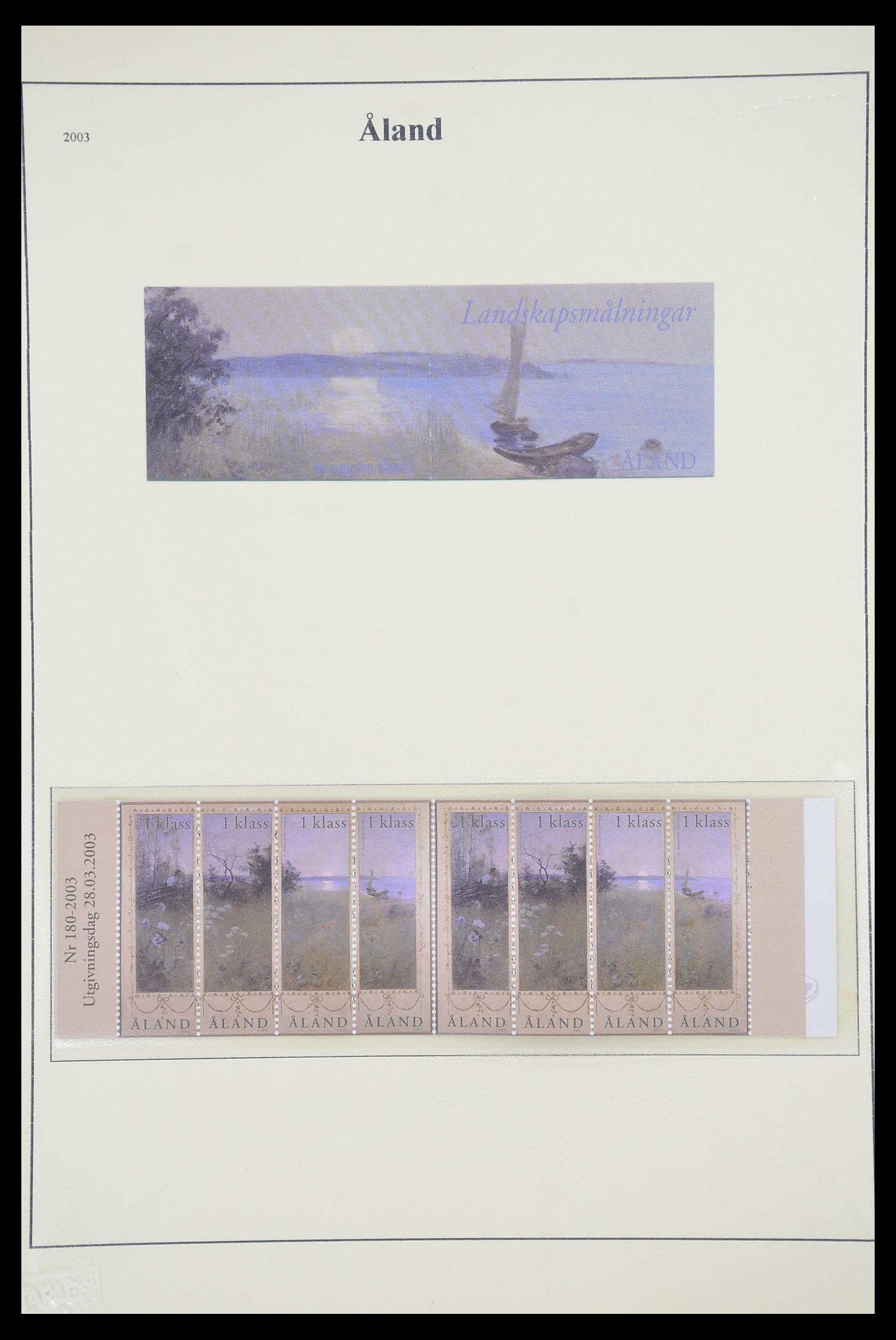 33706 031 - Postzegelverzameling 33706 Aland 1984-2013.