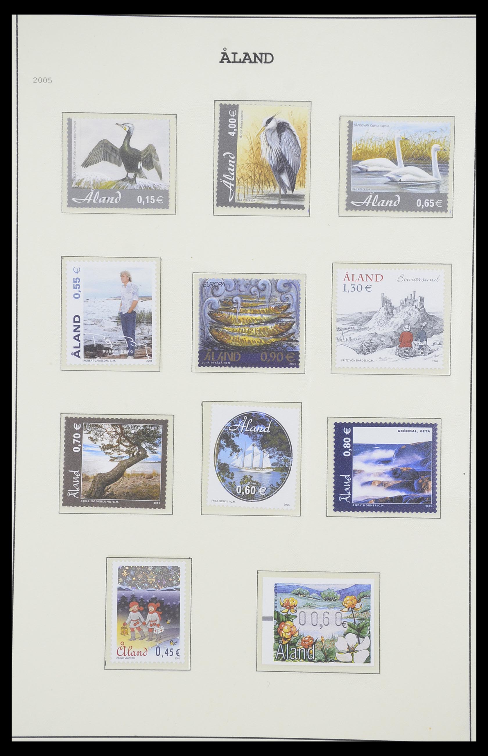 33706 036 - Stamp collection 33706 Aland 1984-2013.