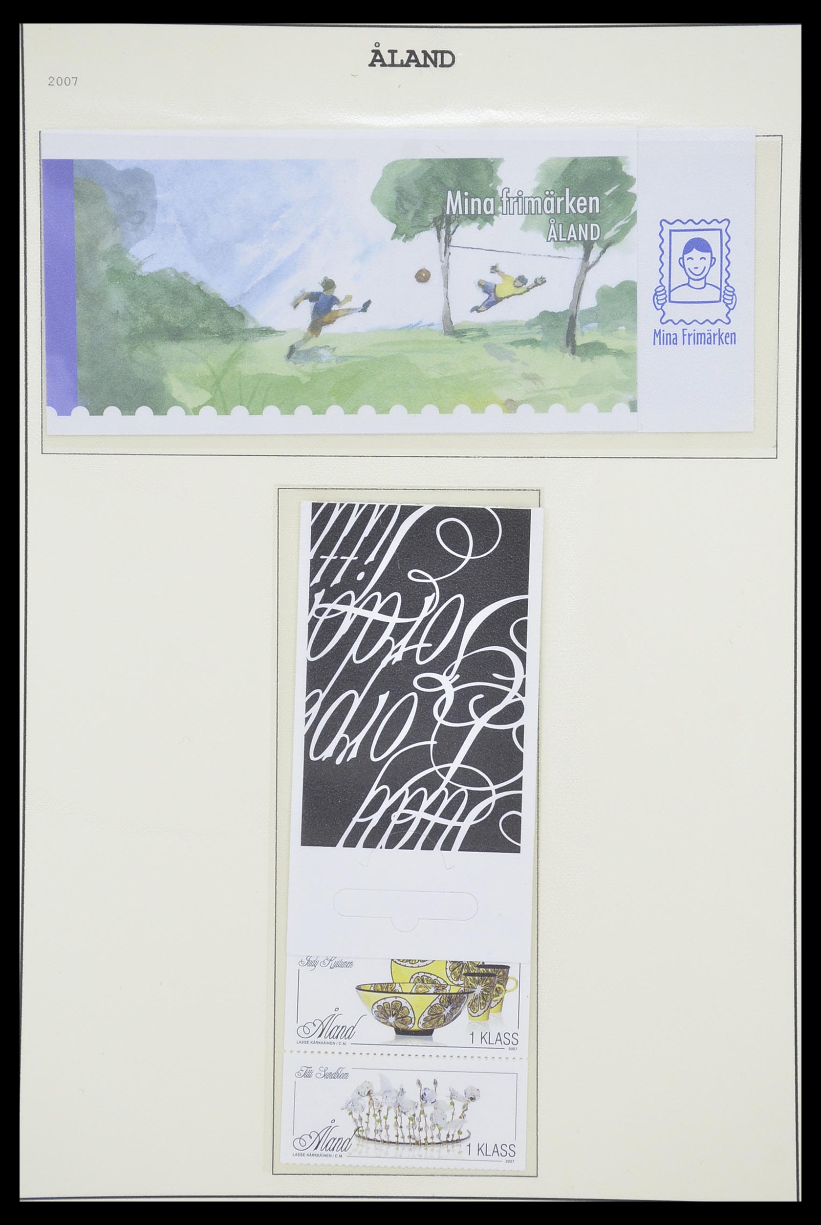 33706 041 - Postzegelverzameling 33706 Aland 1984-2013.