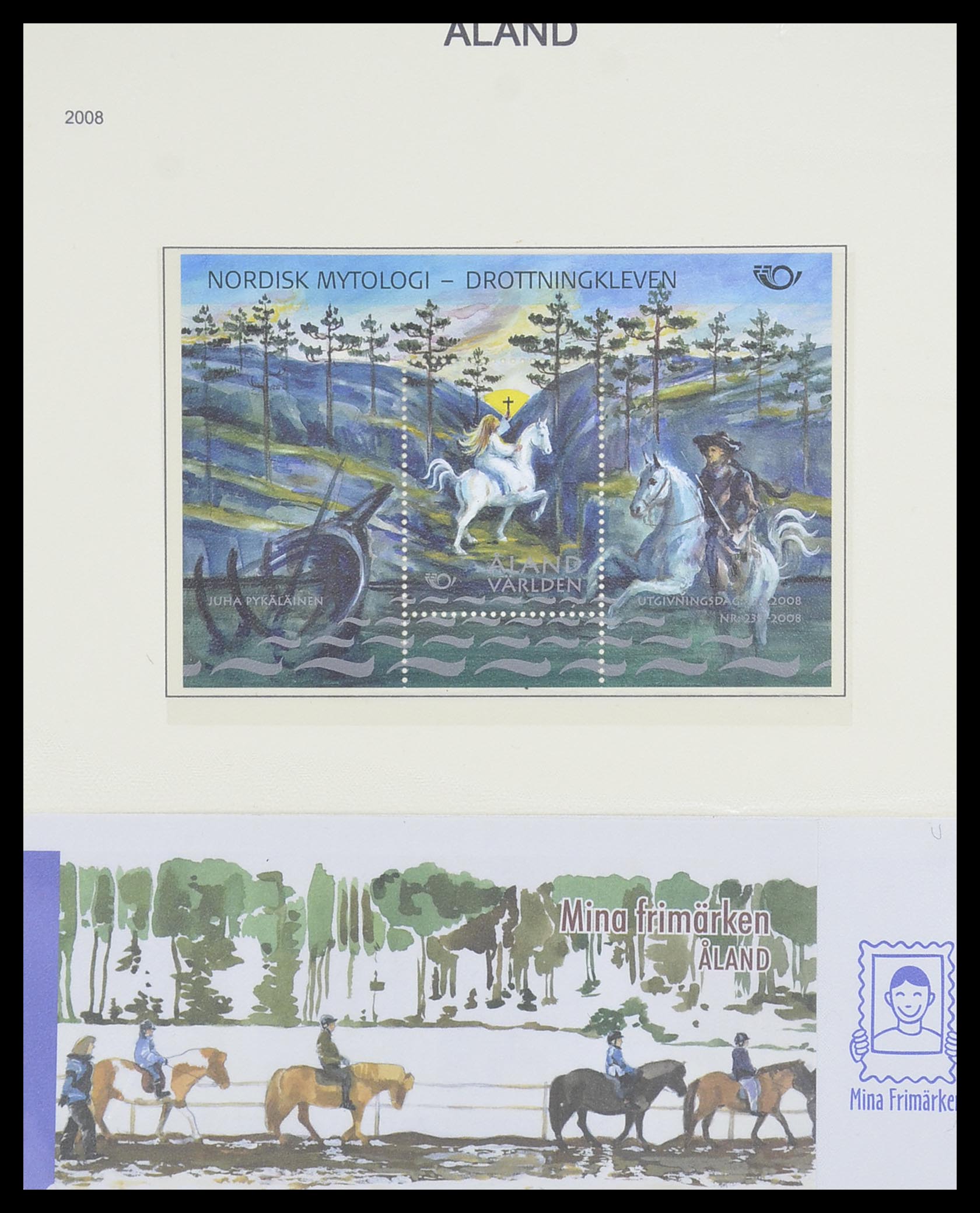 33706 044 - Postzegelverzameling 33706 Aland 1984-2013.