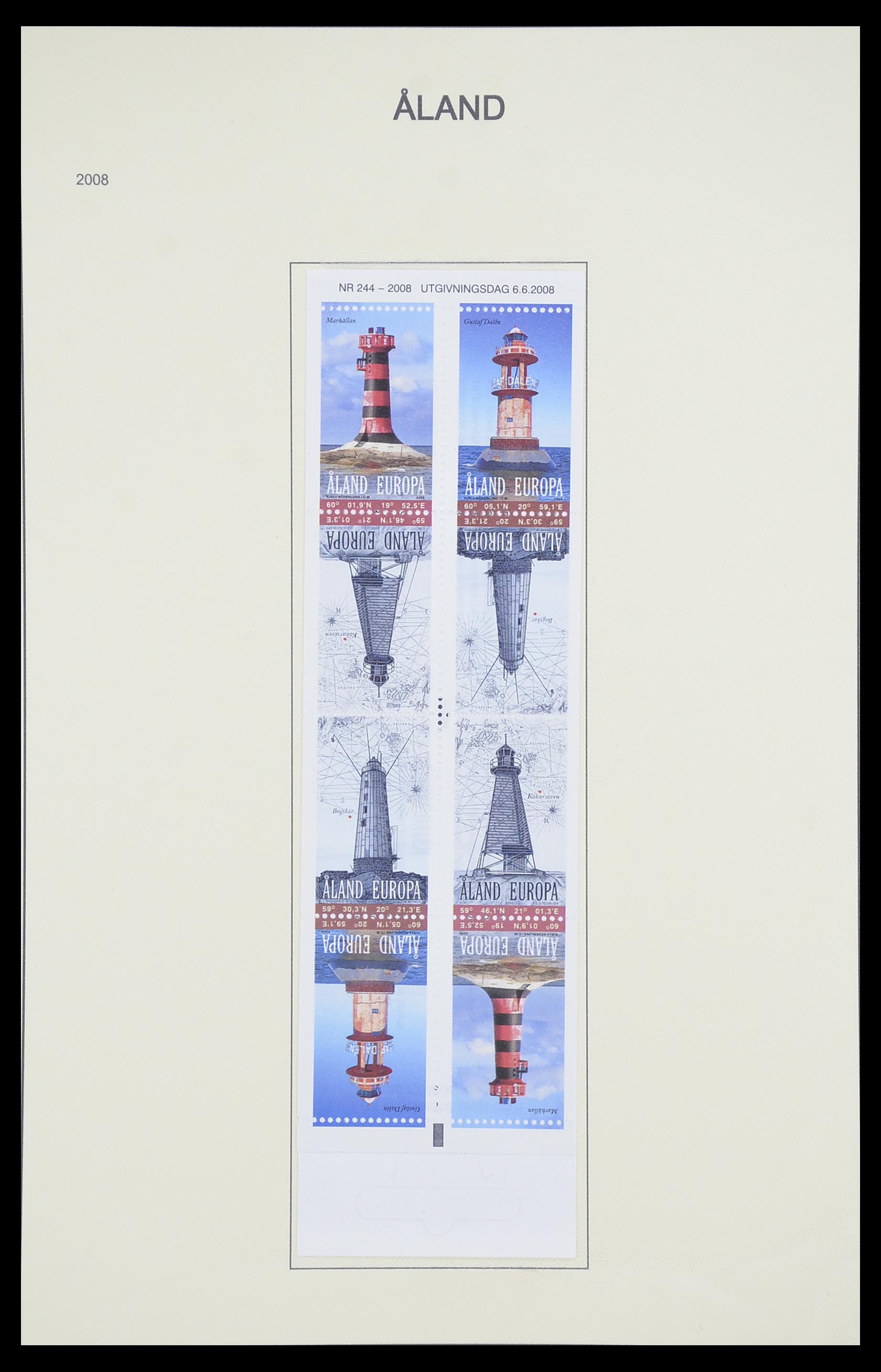 33706 046 - Stamp collection 33706 Aland 1984-2013.