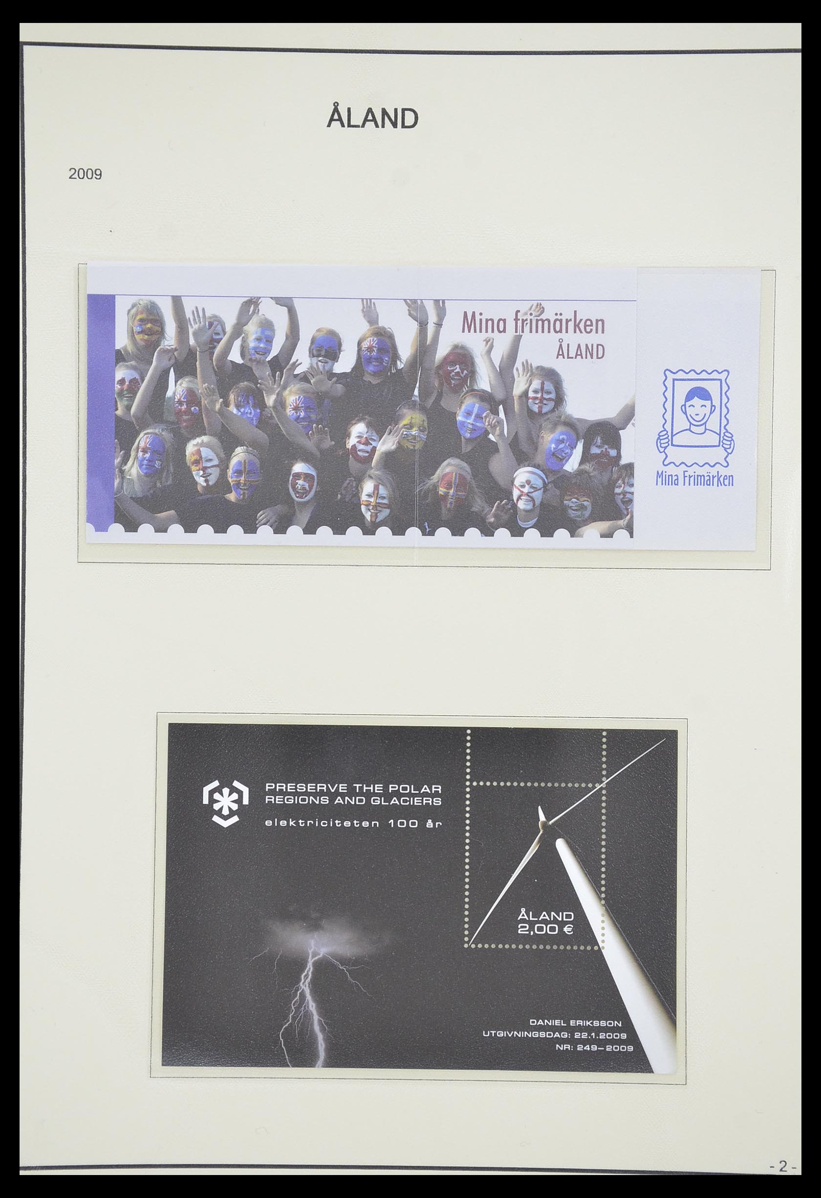 33706 047 - Postzegelverzameling 33706 Aland 1984-2013.