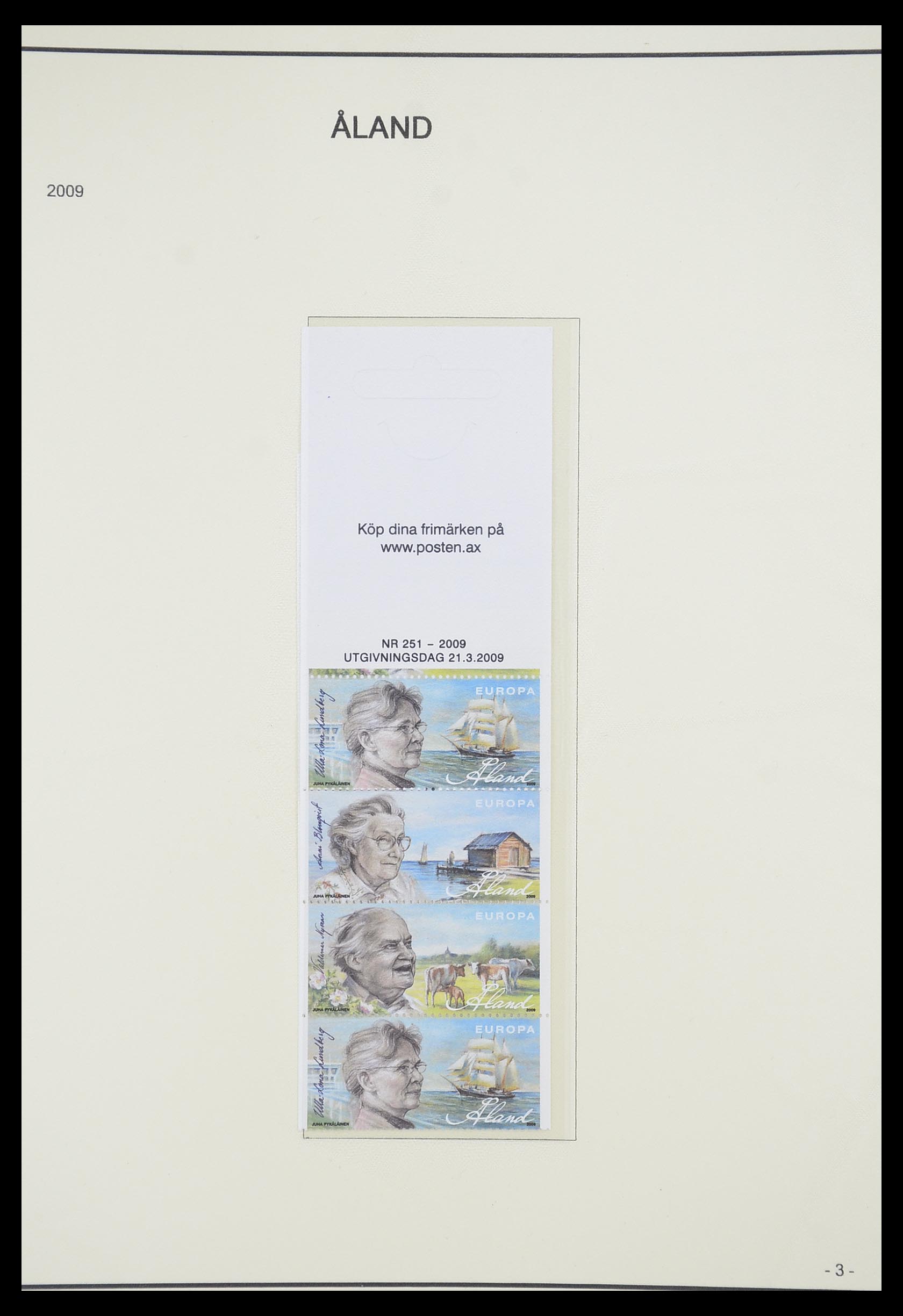 33706 048 - Postzegelverzameling 33706 Aland 1984-2013.