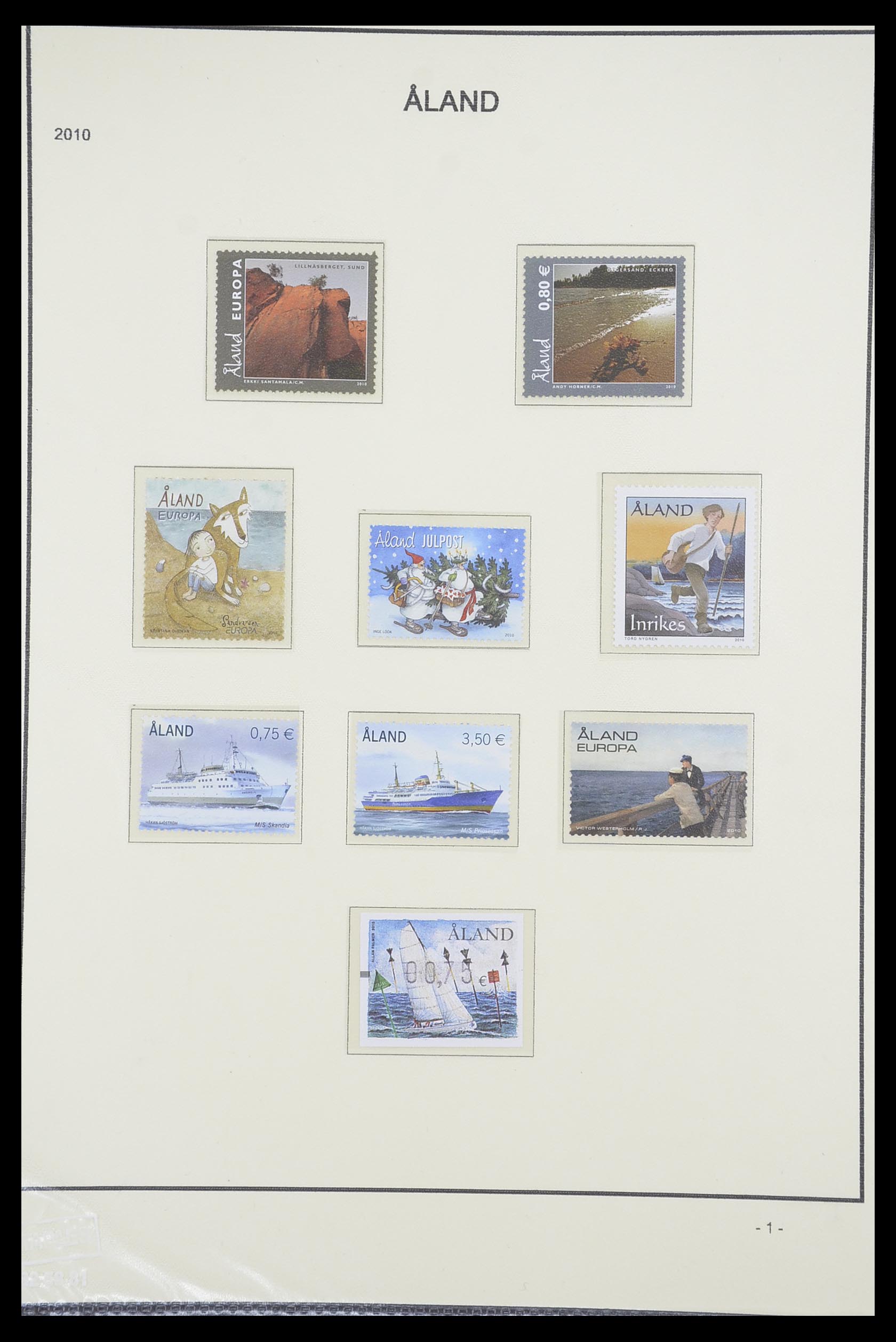 33706 049 - Postzegelverzameling 33706 Aland 1984-2013.