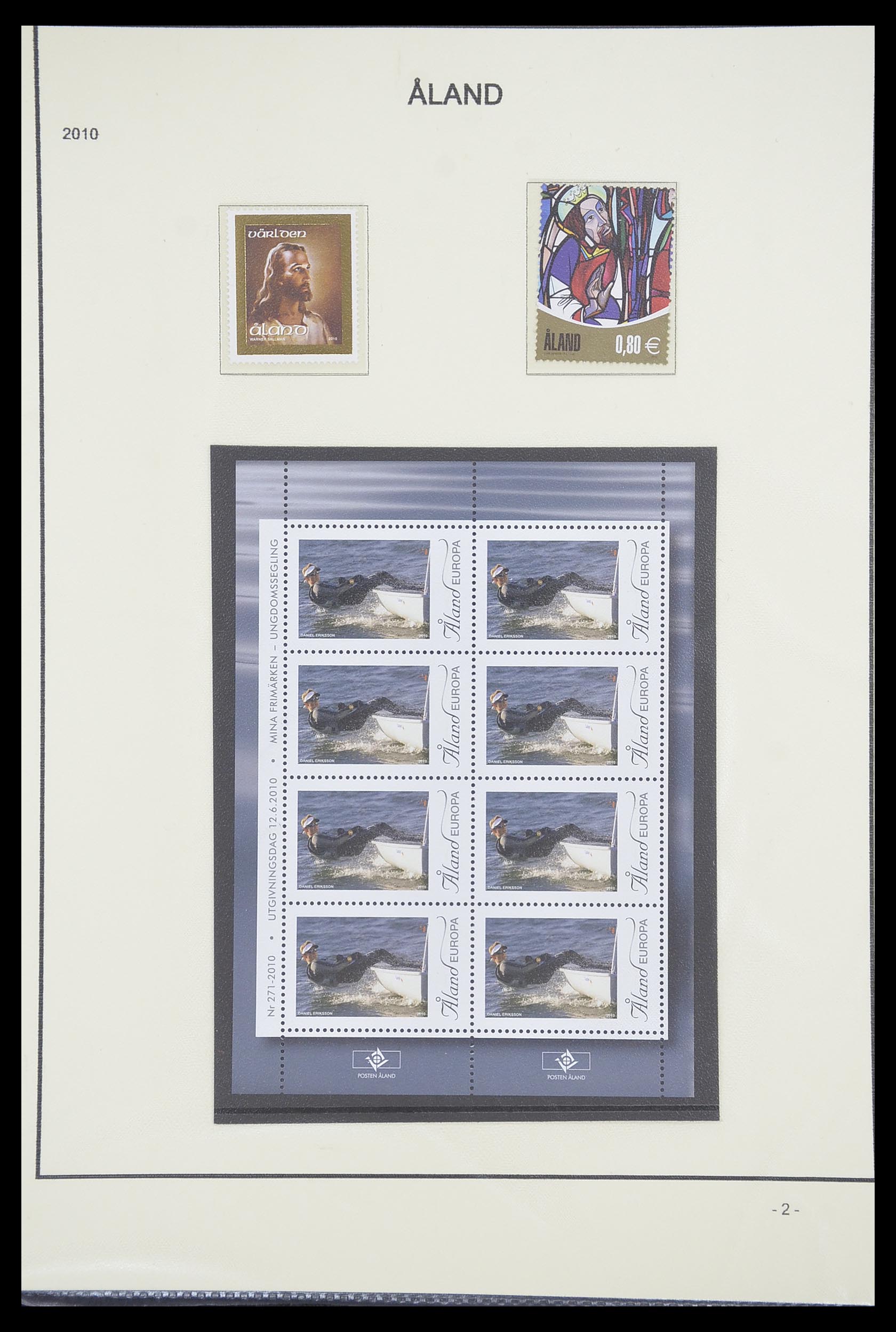 33706 050 - Postzegelverzameling 33706 Aland 1984-2013.