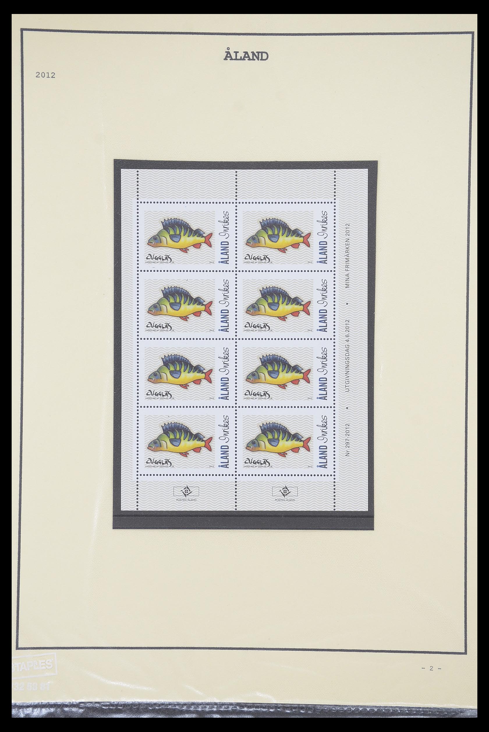 33706 057 - Postzegelverzameling 33706 Aland 1984-2013.