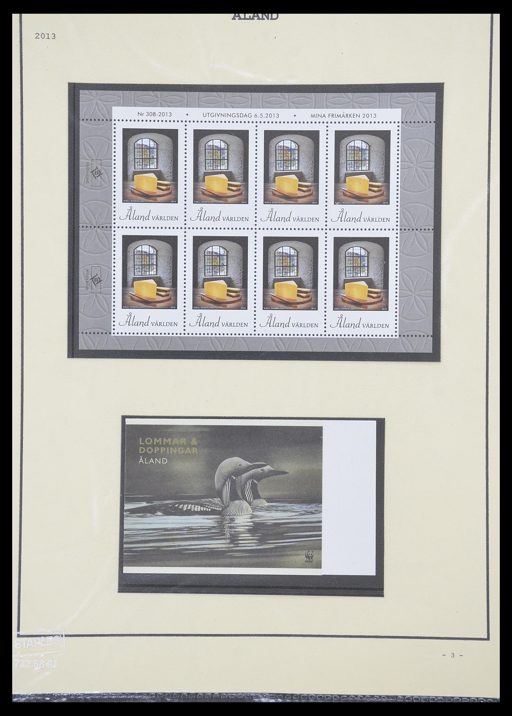 33706 061 - Postzegelverzameling 33706 Aland 1984-2013.