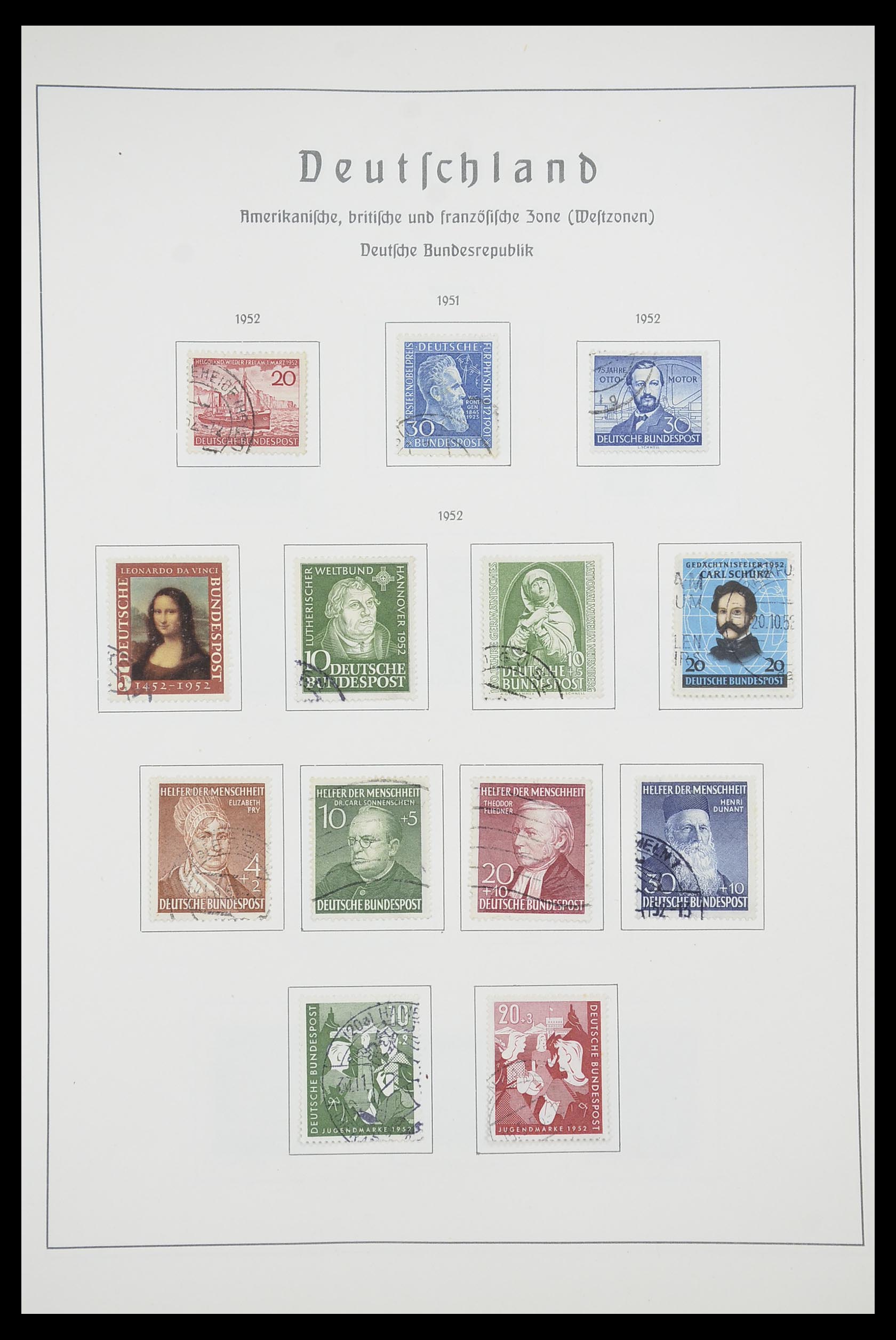 33707 004 - Postzegelverzameling 33707 Bundespost 1949-1991.
