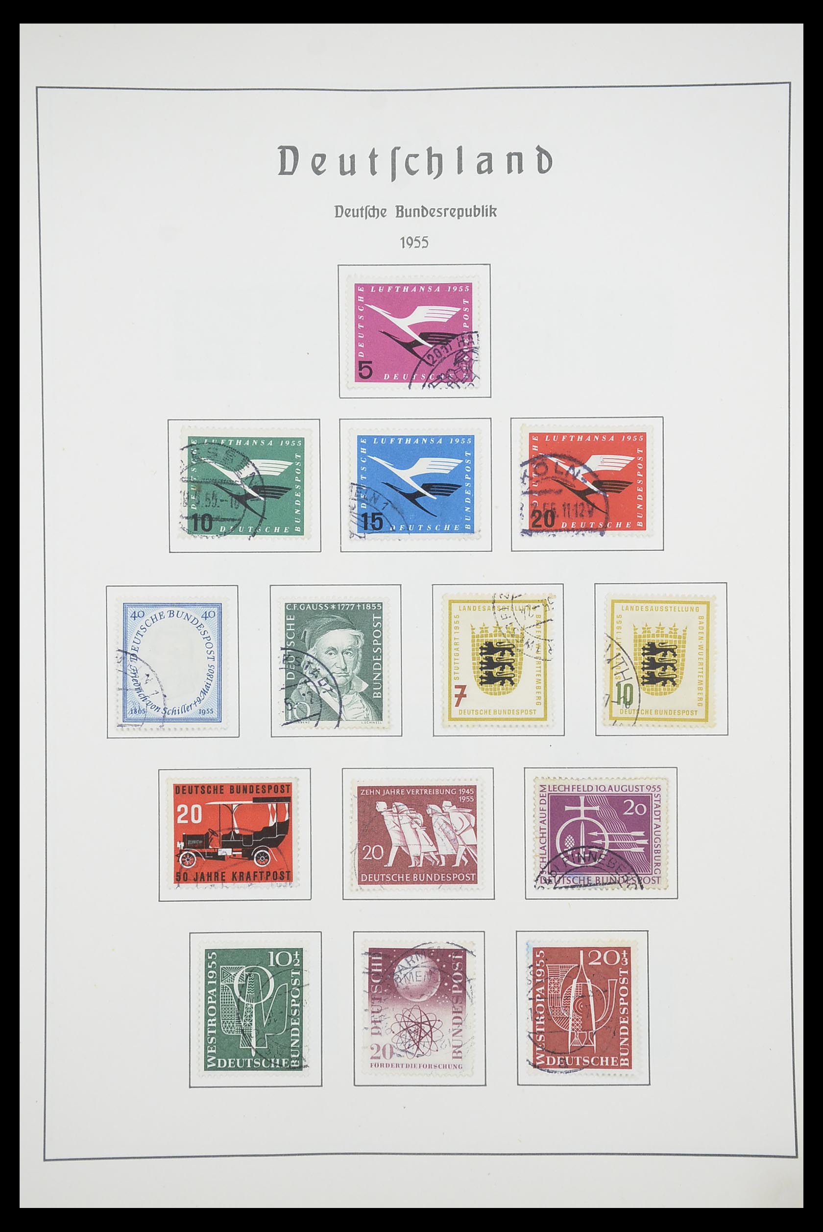 33707 008 - Stamp collection 33707 Bundespost 1949-1991.