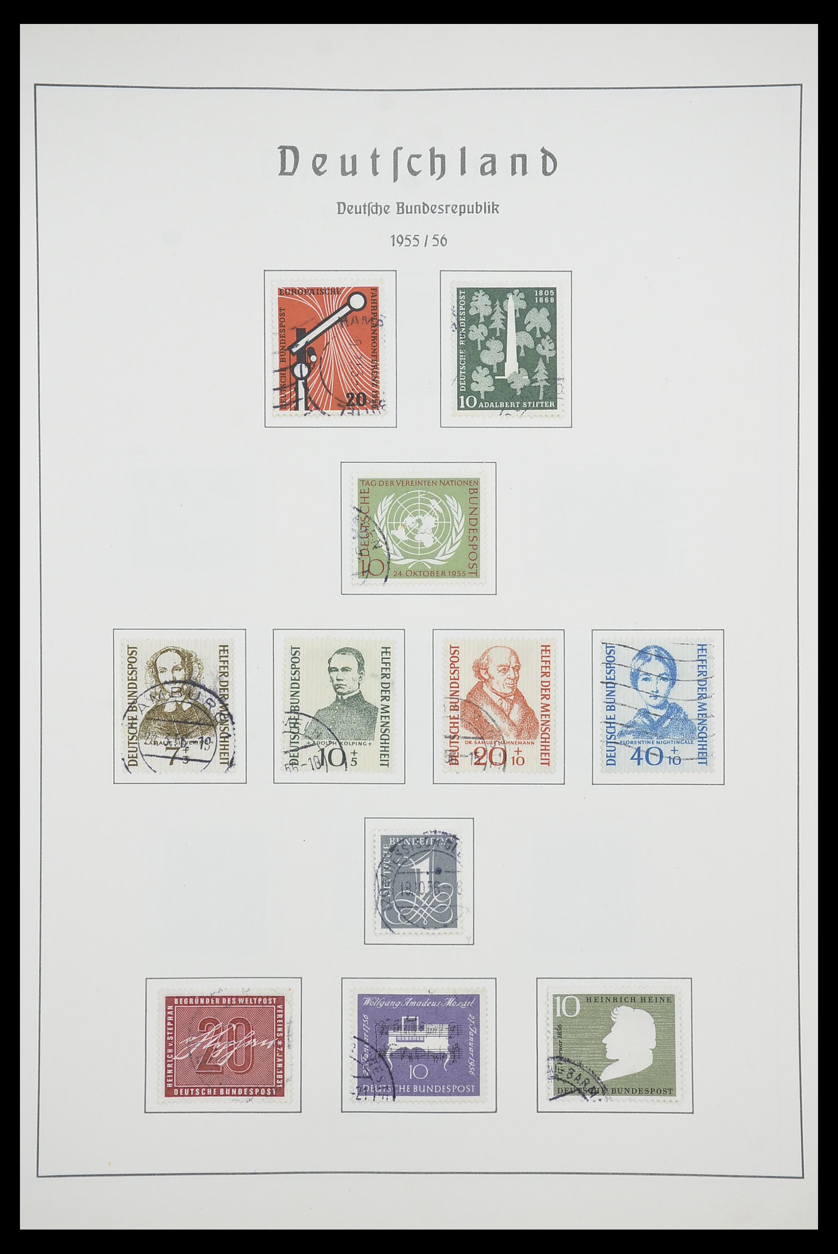 33707 010 - Stamp collection 33707 Bundespost 1949-1991.