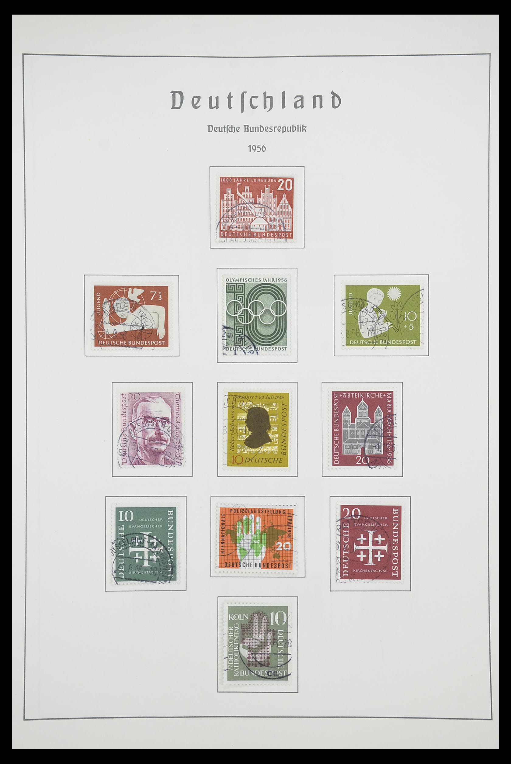 33707 011 - Stamp collection 33707 Bundespost 1949-1991.