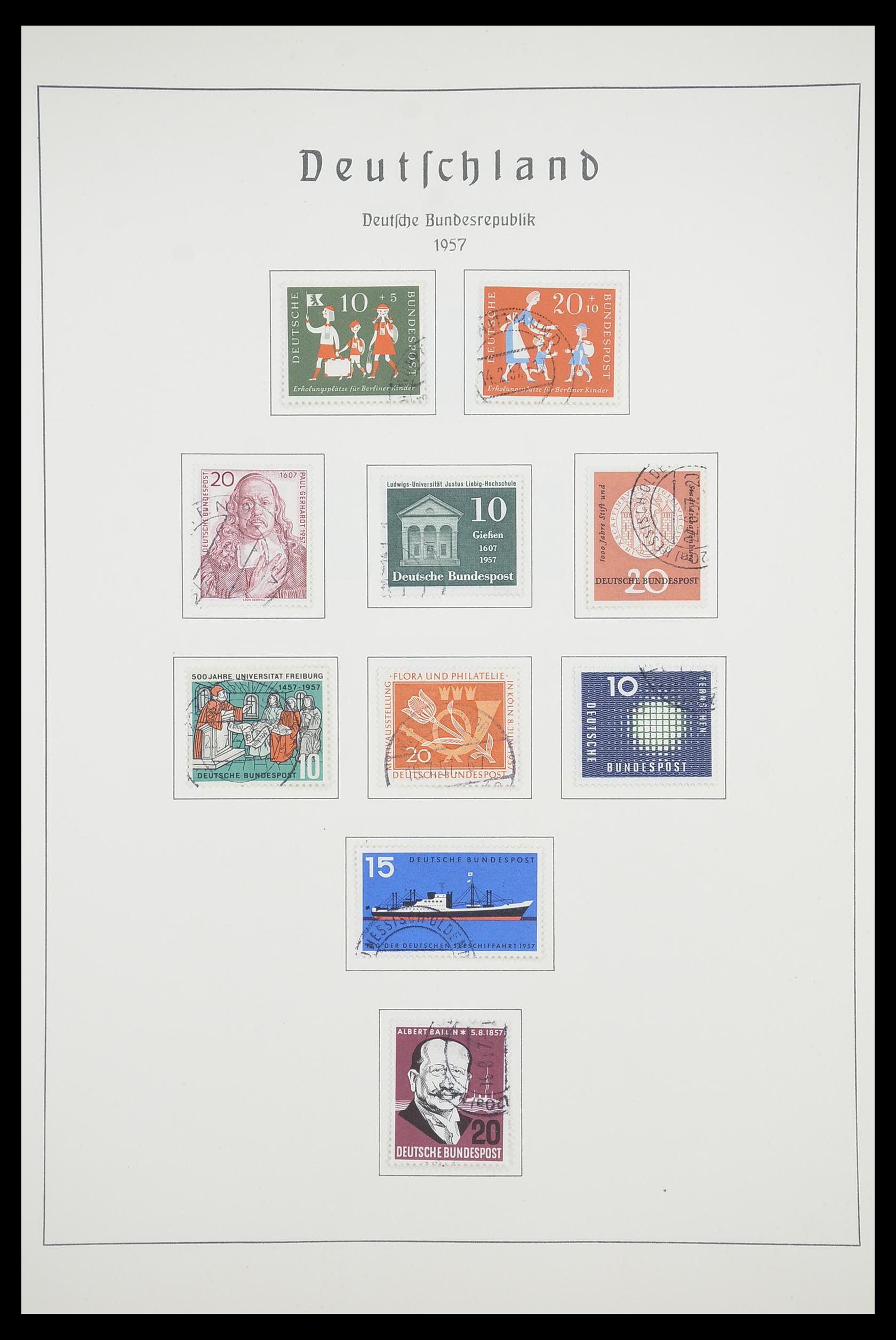 33707 015 - Stamp collection 33707 Bundespost 1949-1991.