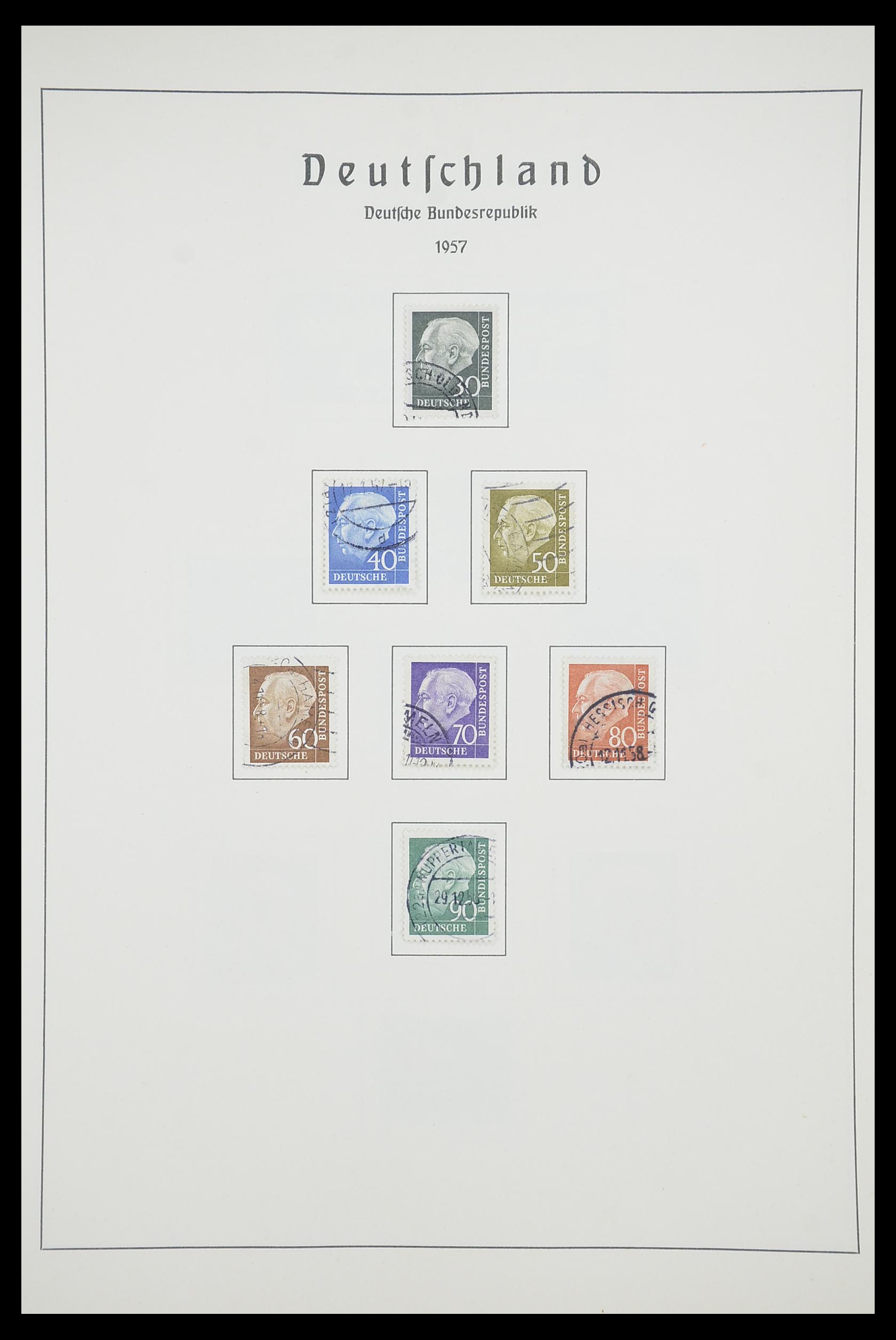 33707 016 - Postzegelverzameling 33707 Bundespost 1949-1991.