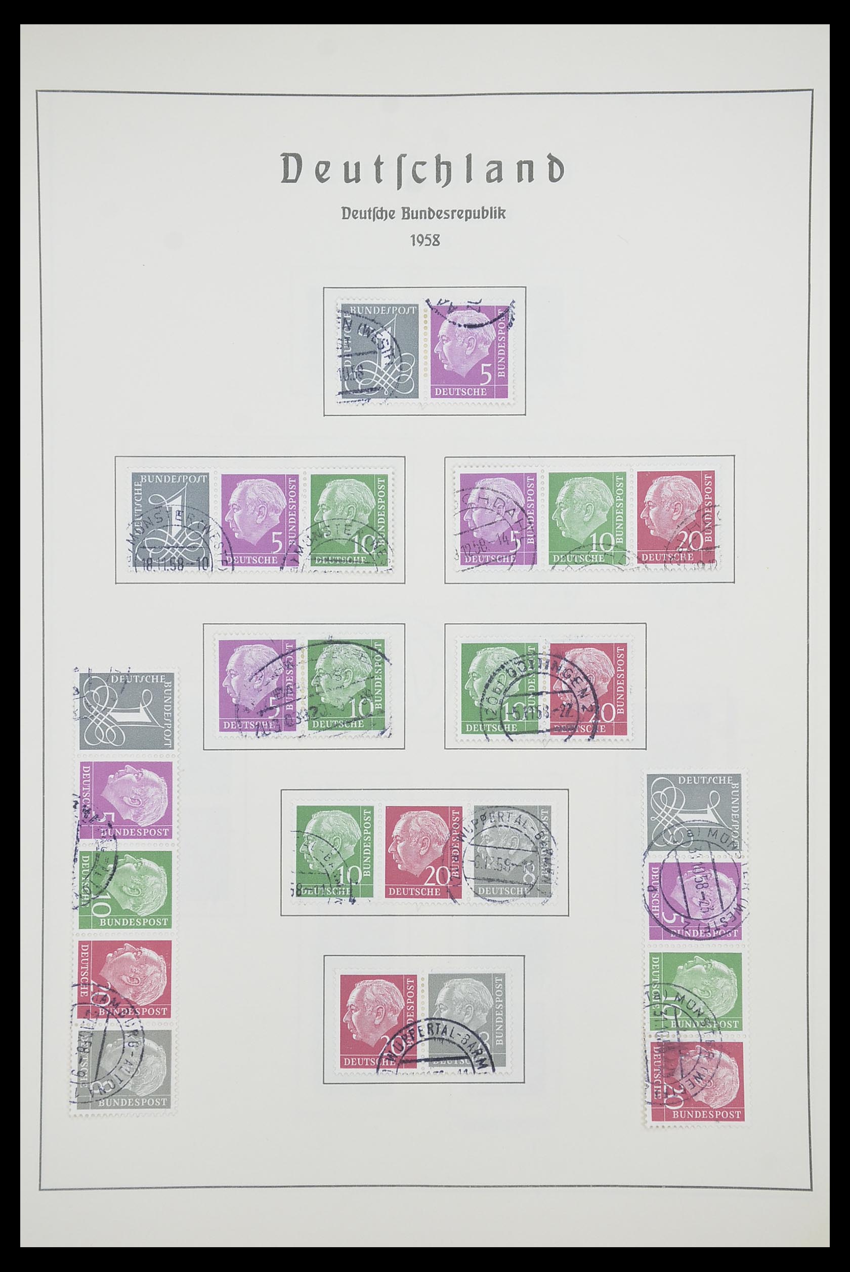 33707 020 - Stamp collection 33707 Bundespost 1949-1991.