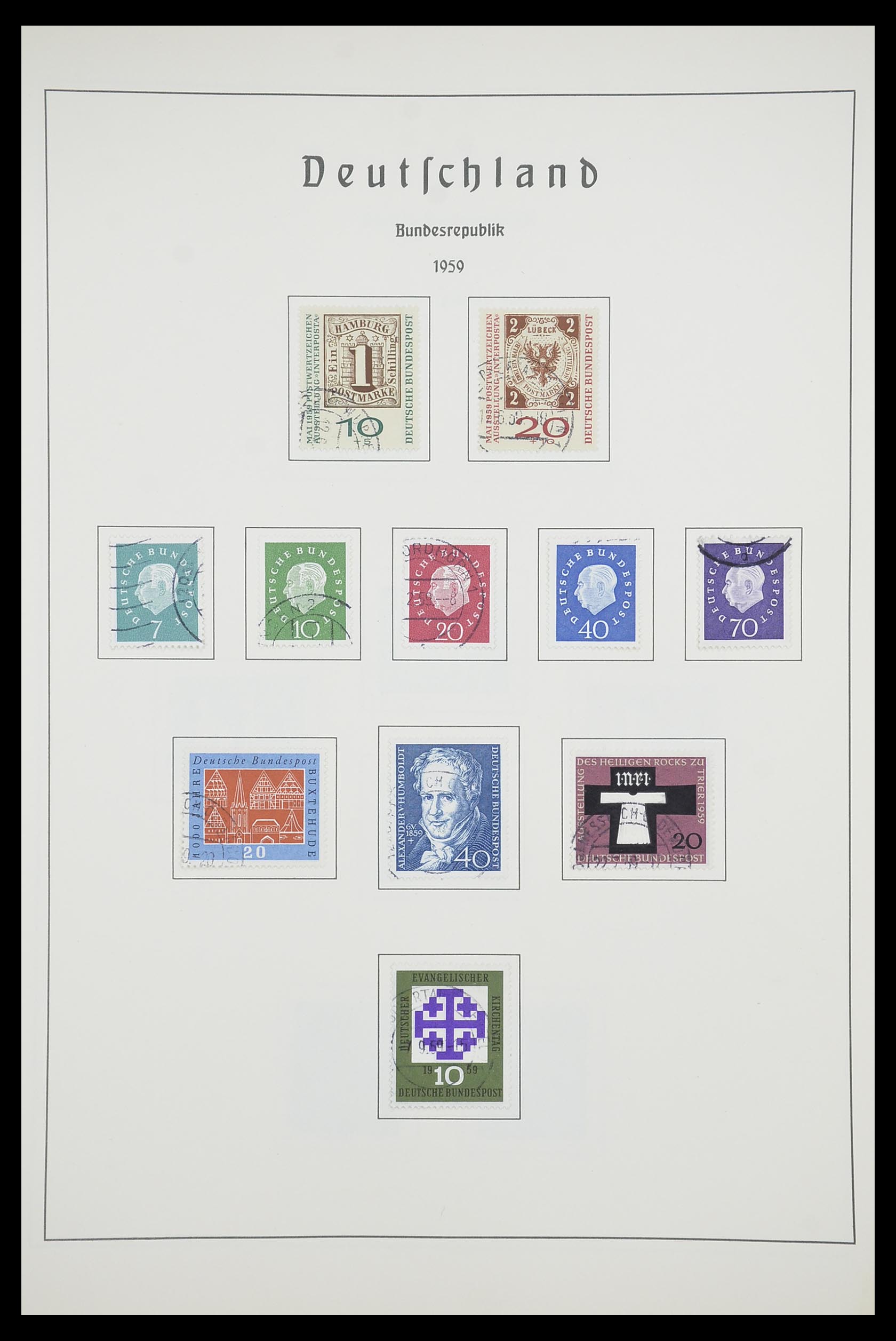 33707 024 - Stamp collection 33707 Bundespost 1949-1991.