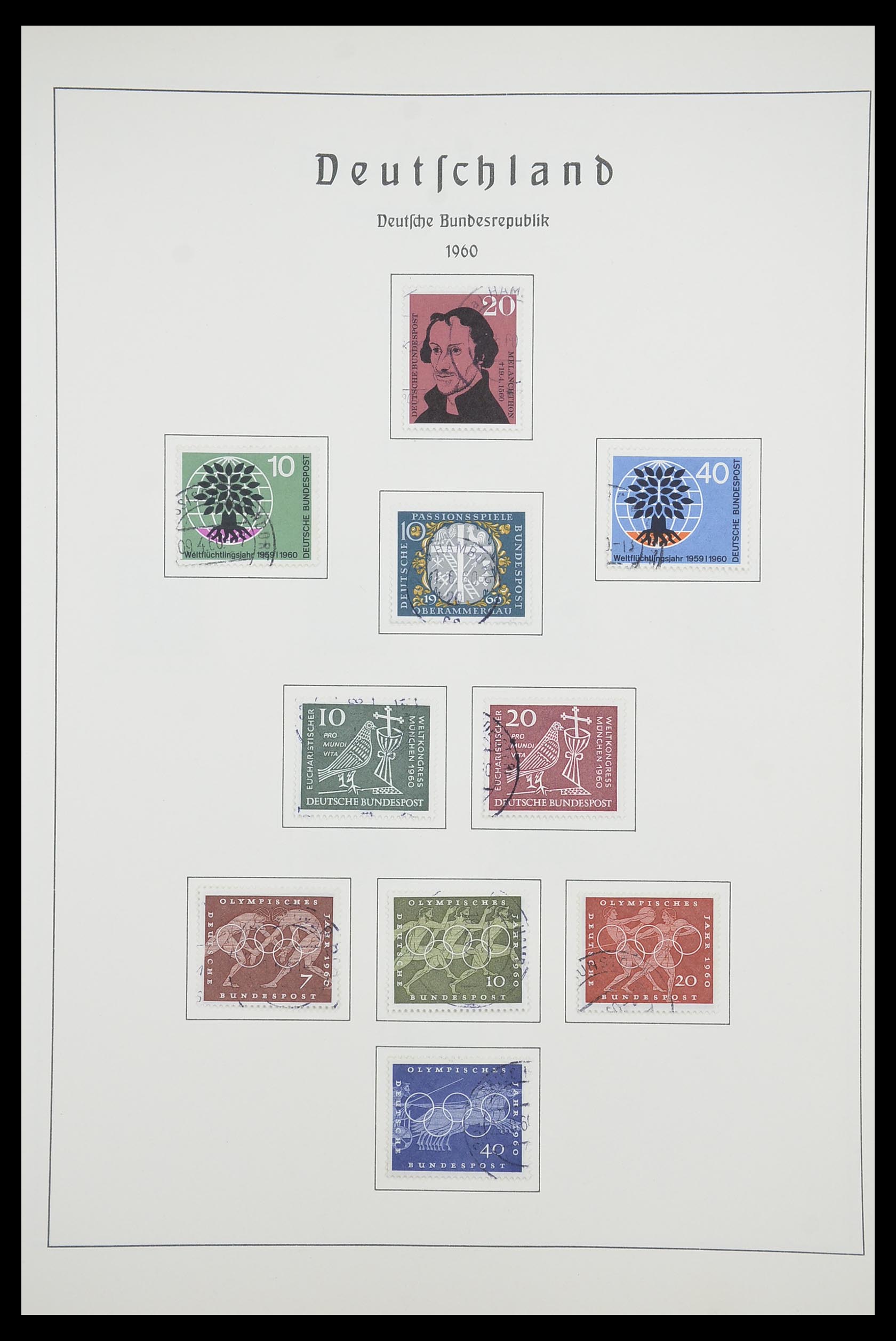 33707 028 - Stamp collection 33707 Bundespost 1949-1991.
