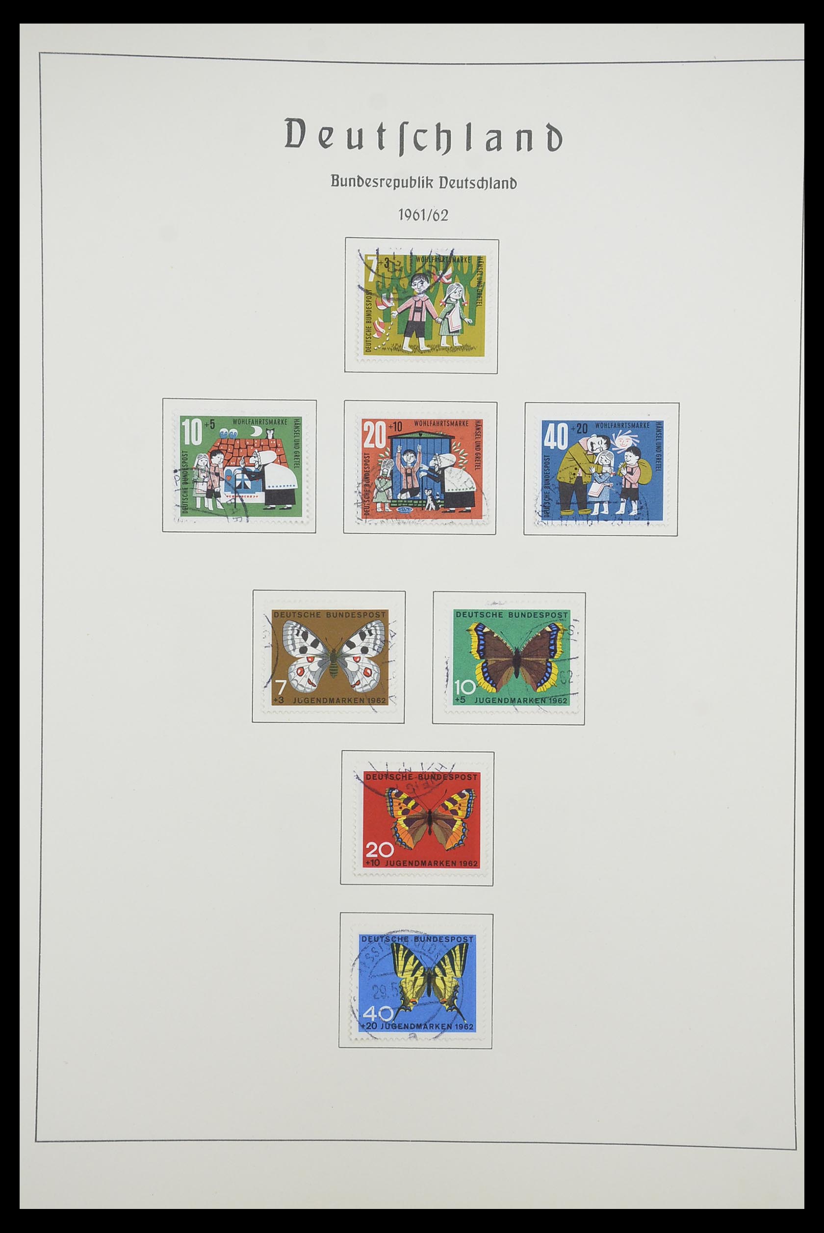 33707 034 - Postzegelverzameling 33707 Bundespost 1949-1991.