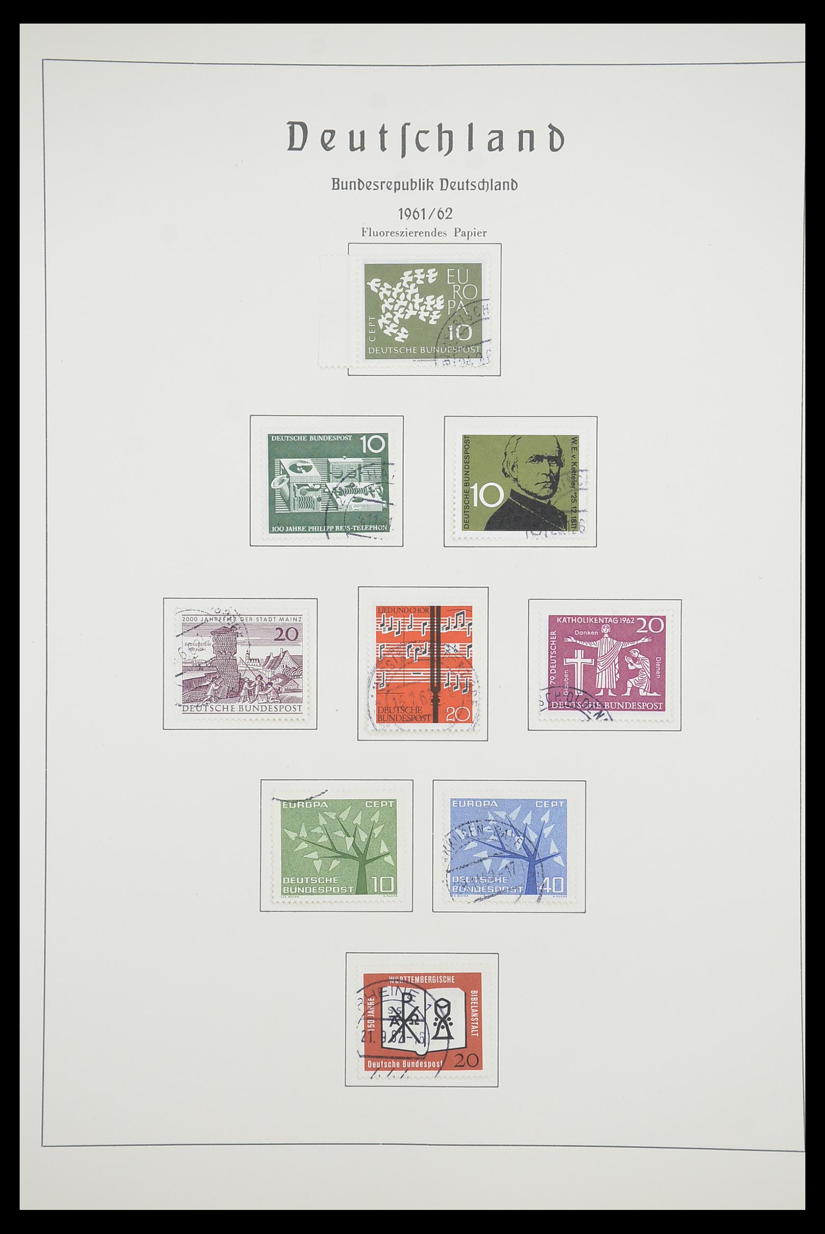 33707 035 - Postzegelverzameling 33707 Bundespost 1949-1991.