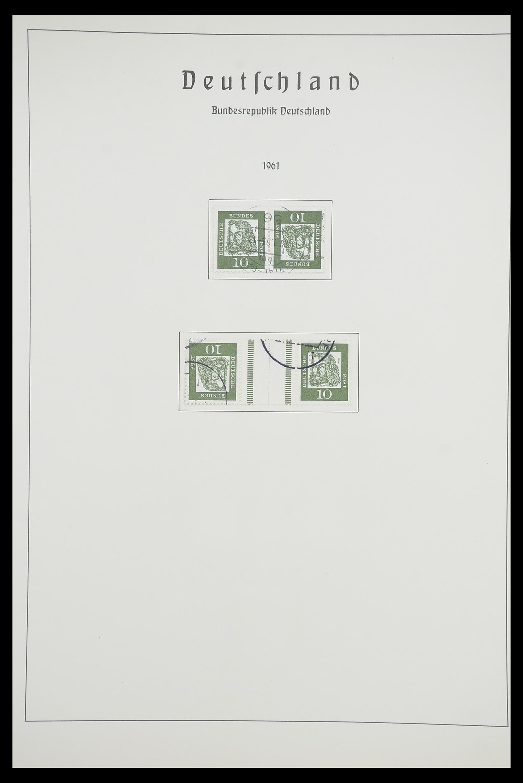 33707 036 - Postzegelverzameling 33707 Bundespost 1949-1991.