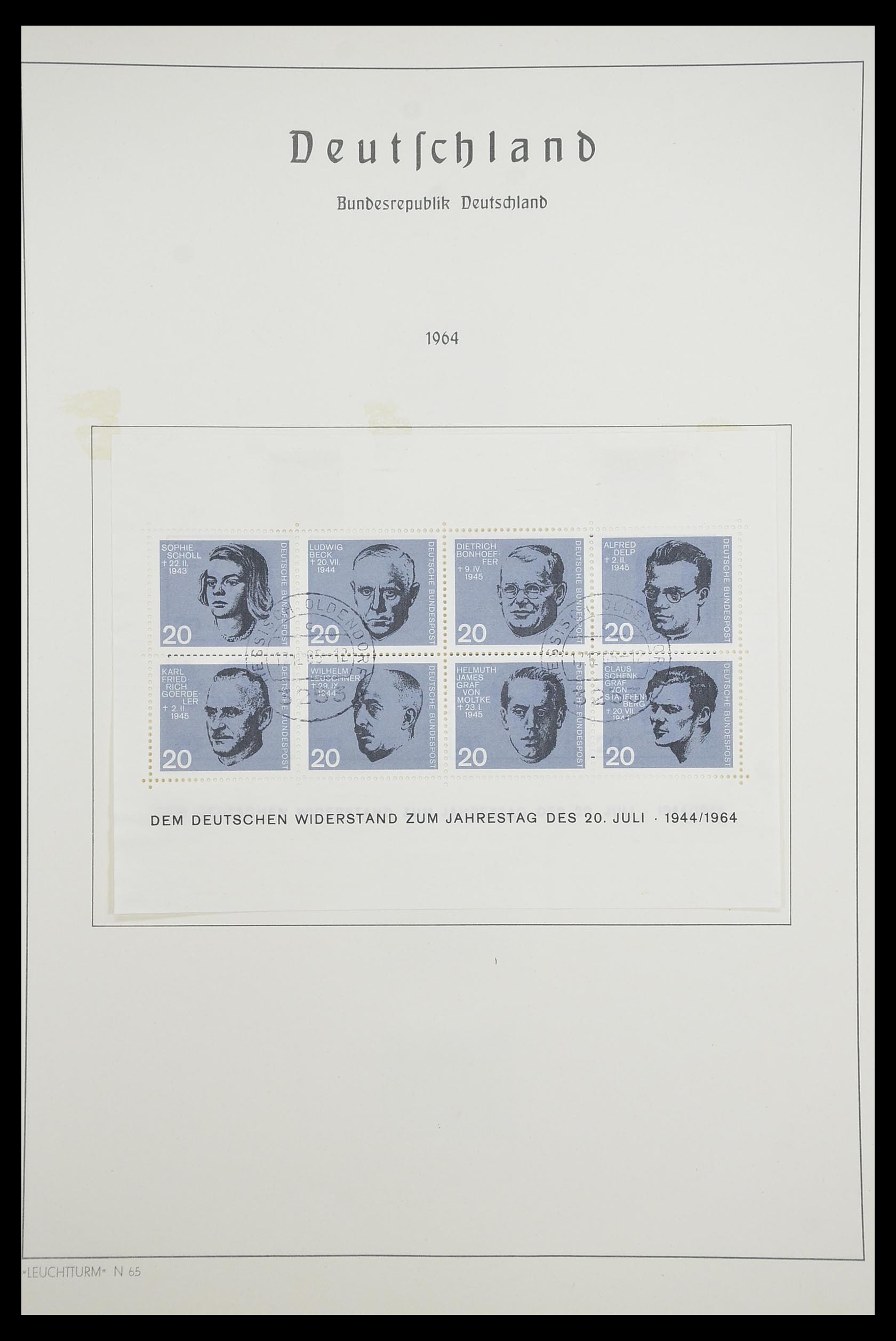 33707 042 - Postzegelverzameling 33707 Bundespost 1949-1991.