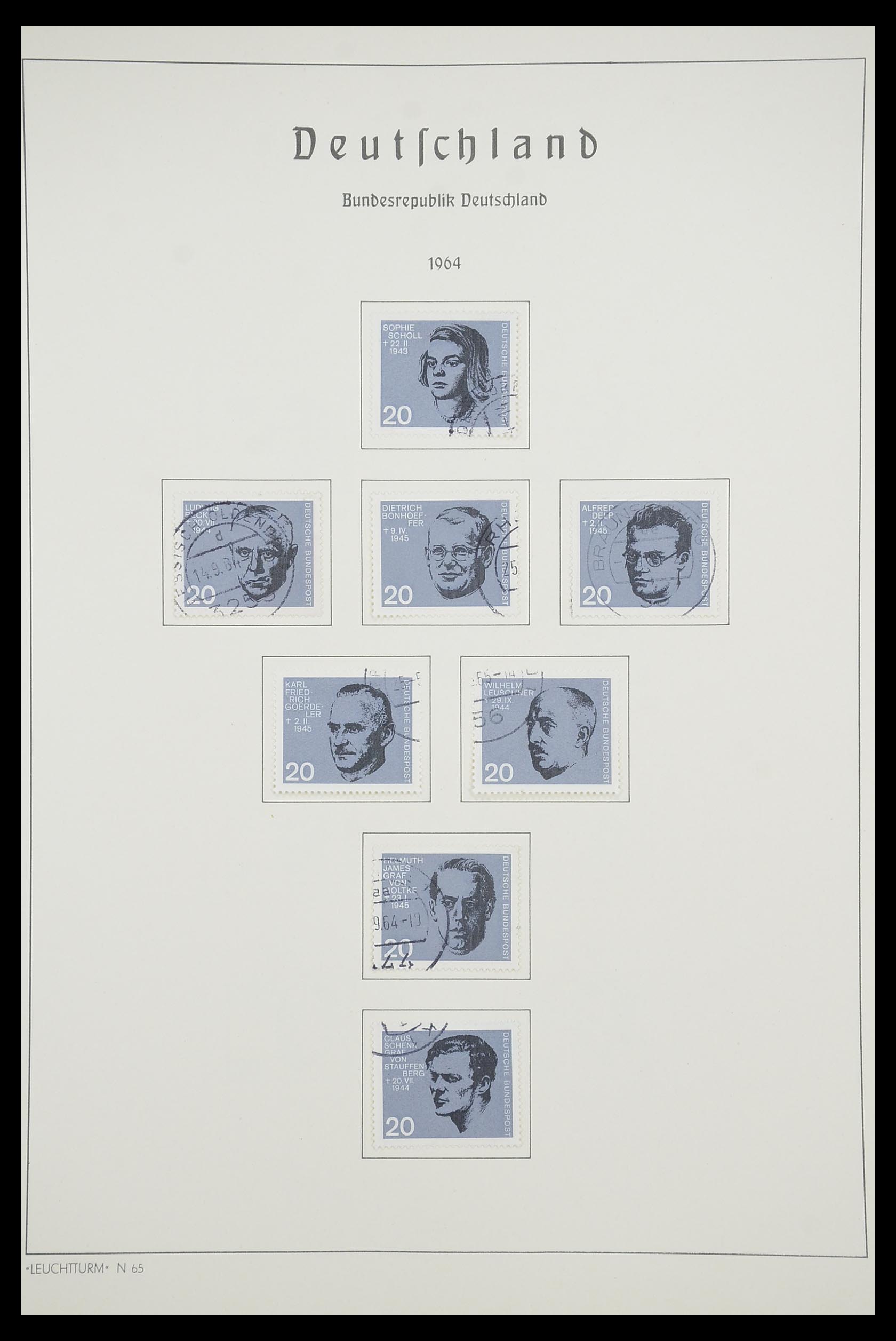 33707 043 - Postzegelverzameling 33707 Bundespost 1949-1991.