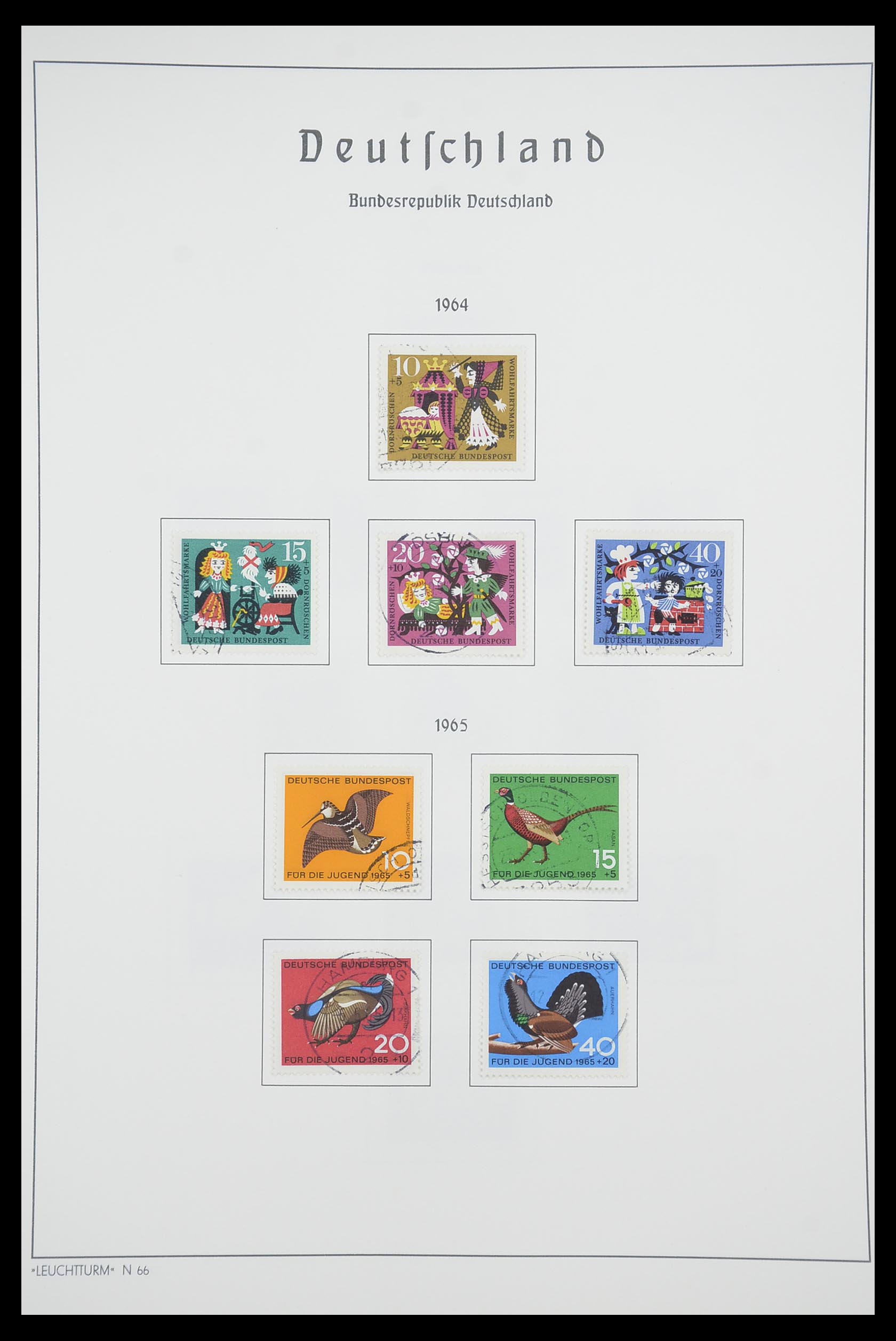 33707 048 - Postzegelverzameling 33707 Bundespost 1949-1991.
