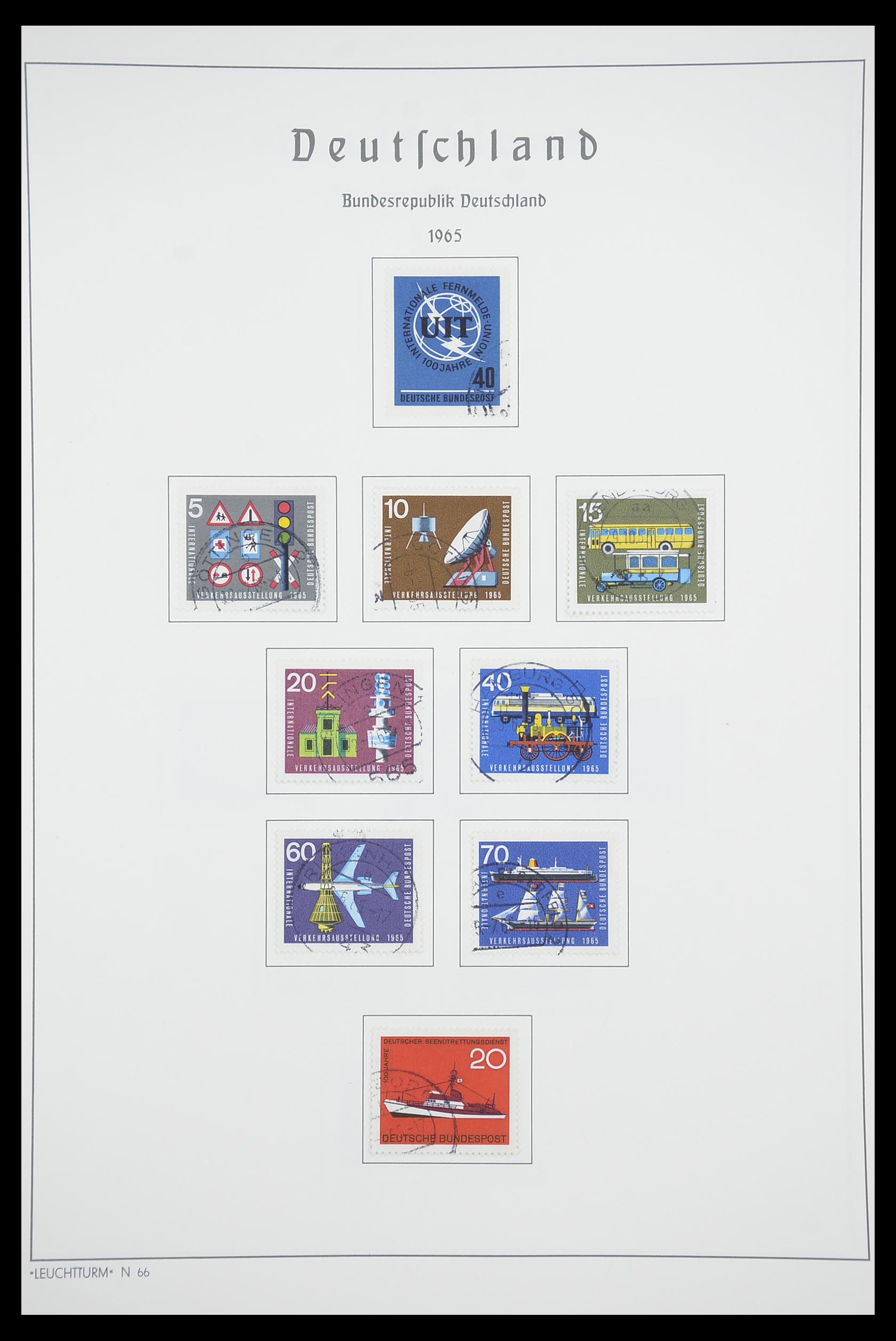 33707 050 - Postzegelverzameling 33707 Bundespost 1949-1991.
