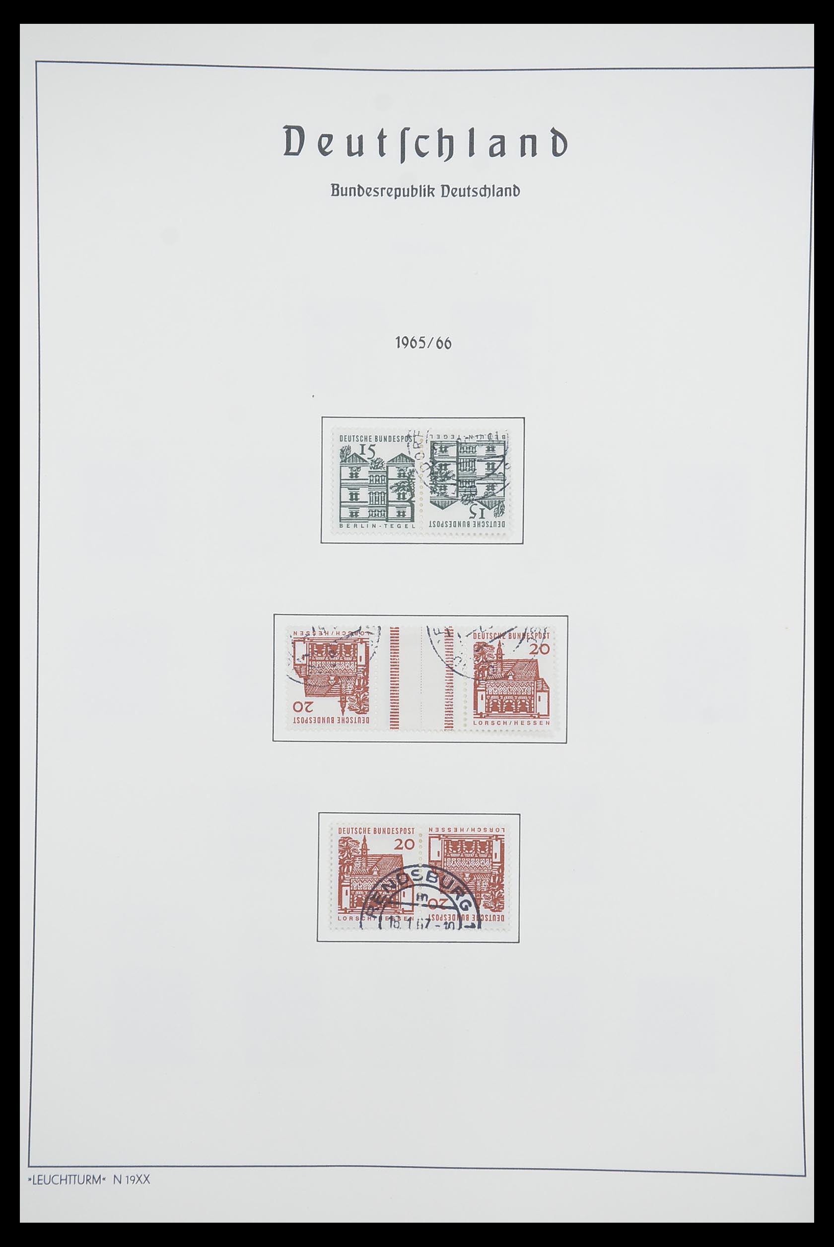 33707 054 - Postzegelverzameling 33707 Bundespost 1949-1991.