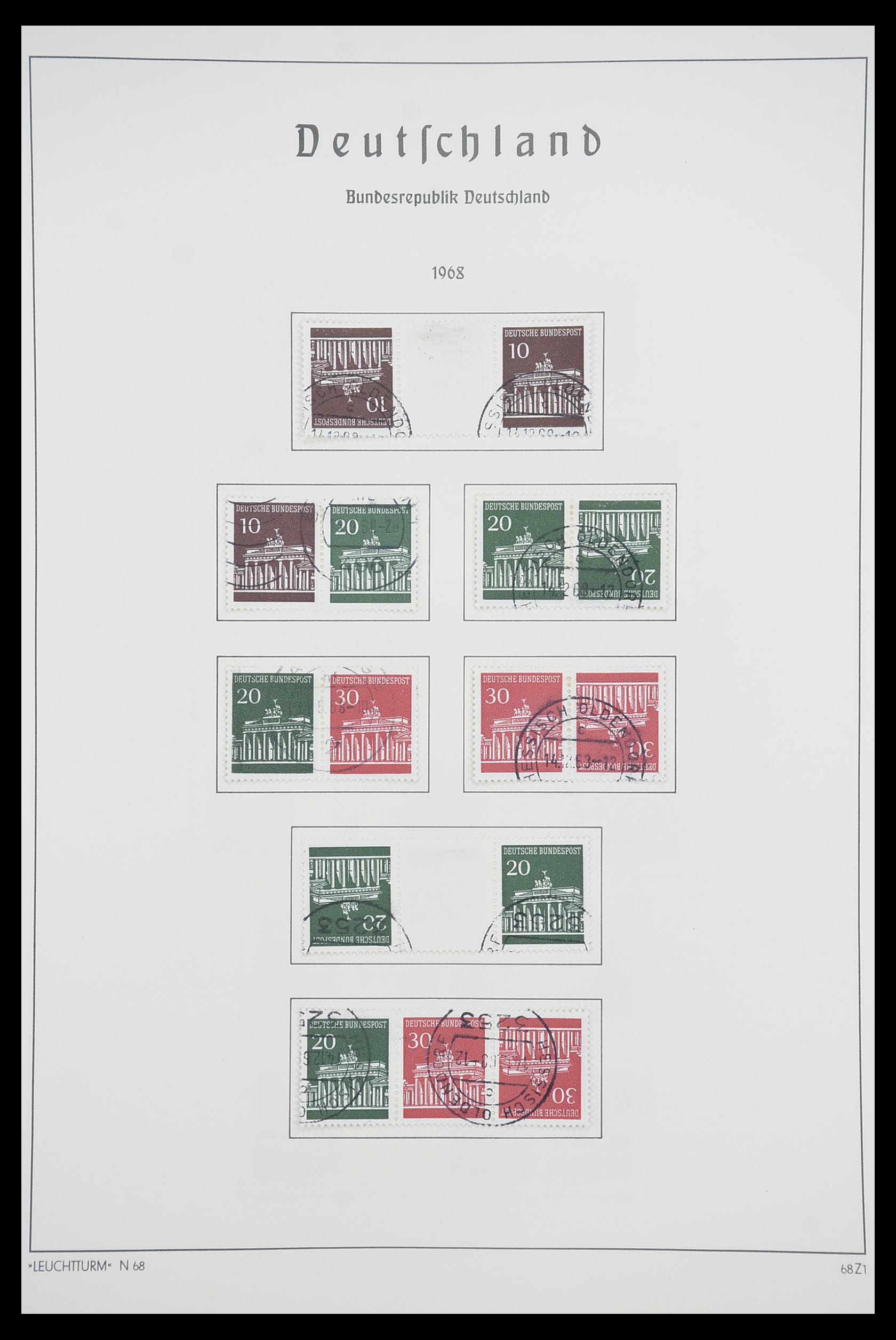 33707 059 - Postzegelverzameling 33707 Bundespost 1949-1991.