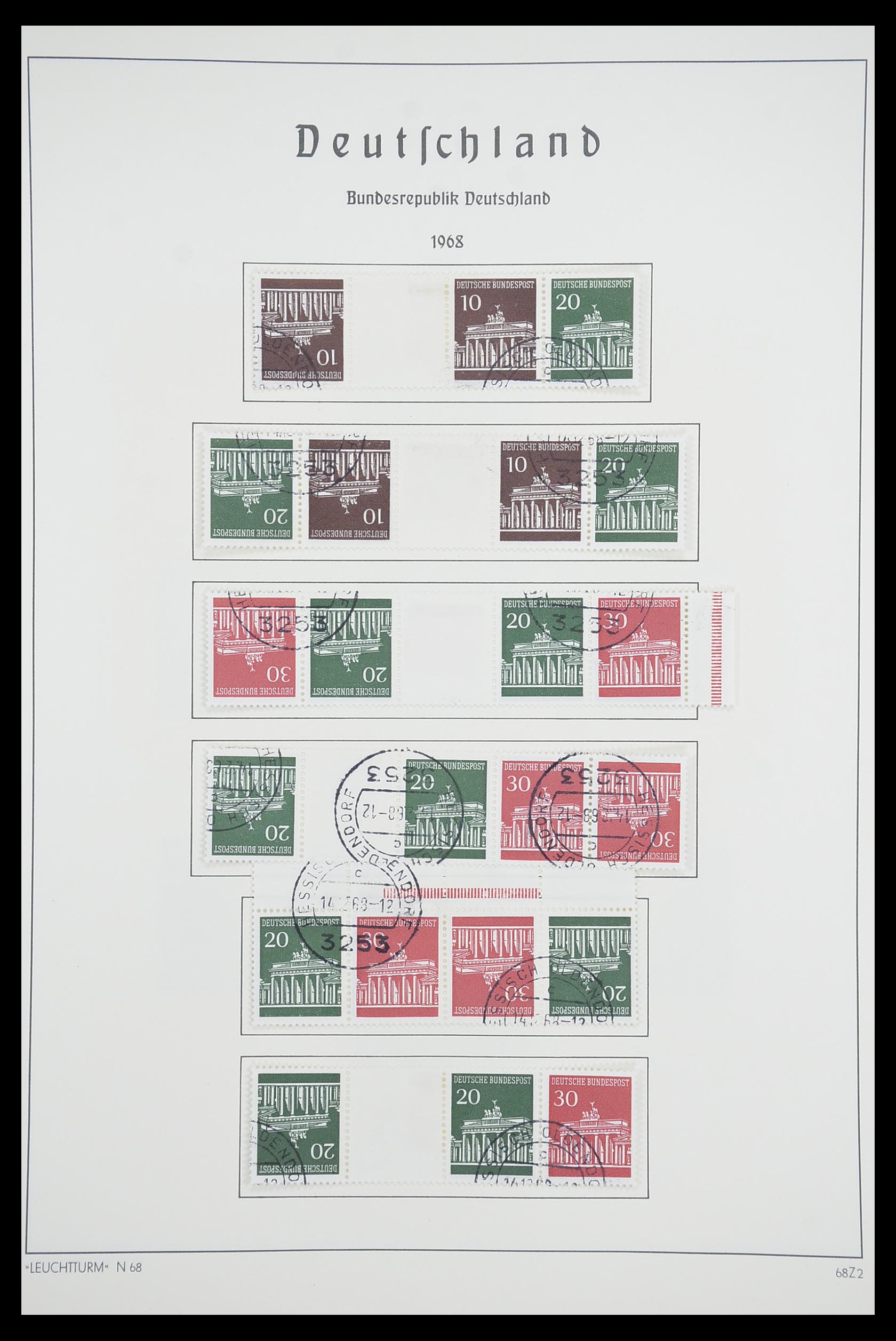 33707 060 - Postzegelverzameling 33707 Bundespost 1949-1991.