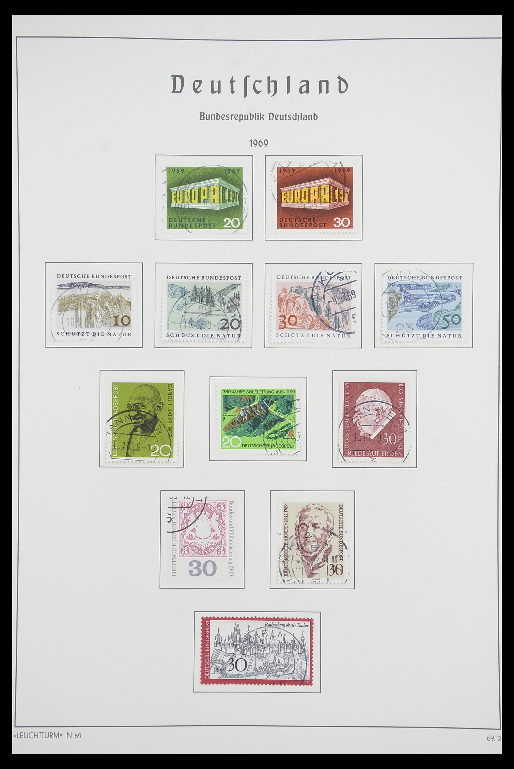 33707 066 - Stamp collection 33707 Bundespost 1949-1991.