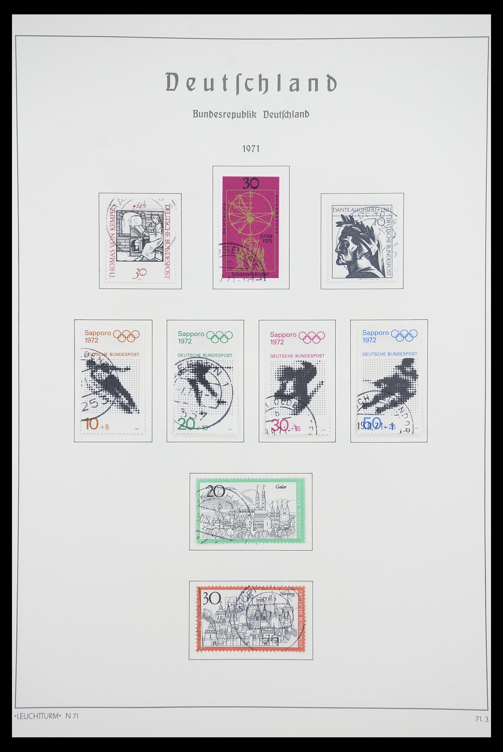 33707 079 - Stamp collection 33707 Bundespost 1949-1991.