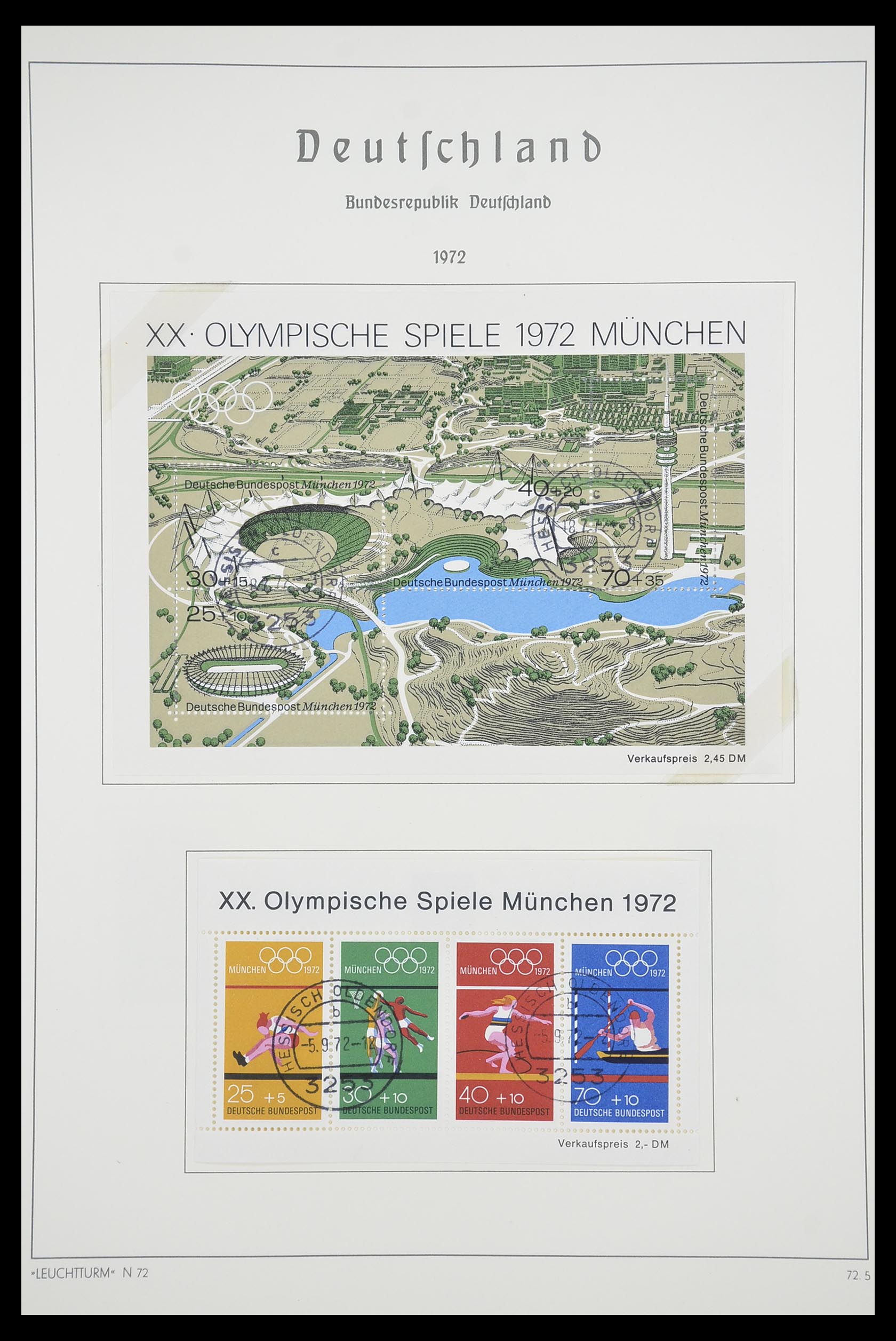 33707 090 - Stamp collection 33707 Bundespost 1949-1991.