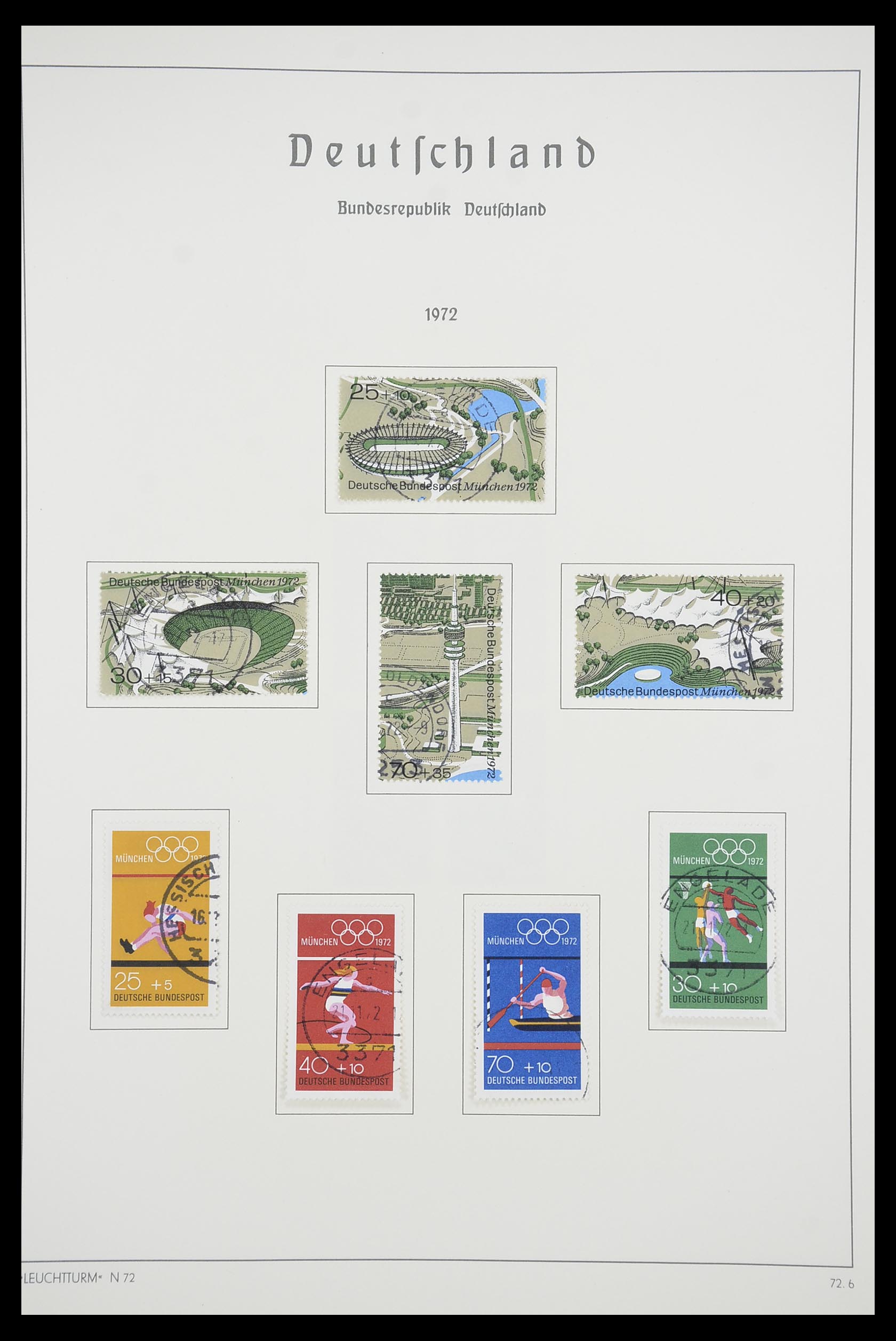 33707 091 - Stamp collection 33707 Bundespost 1949-1991.
