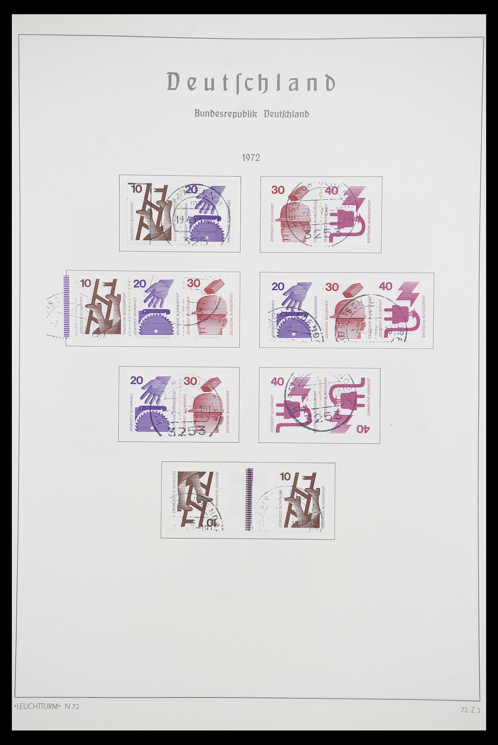 33707 094 - Stamp collection 33707 Bundespost 1949-1991.