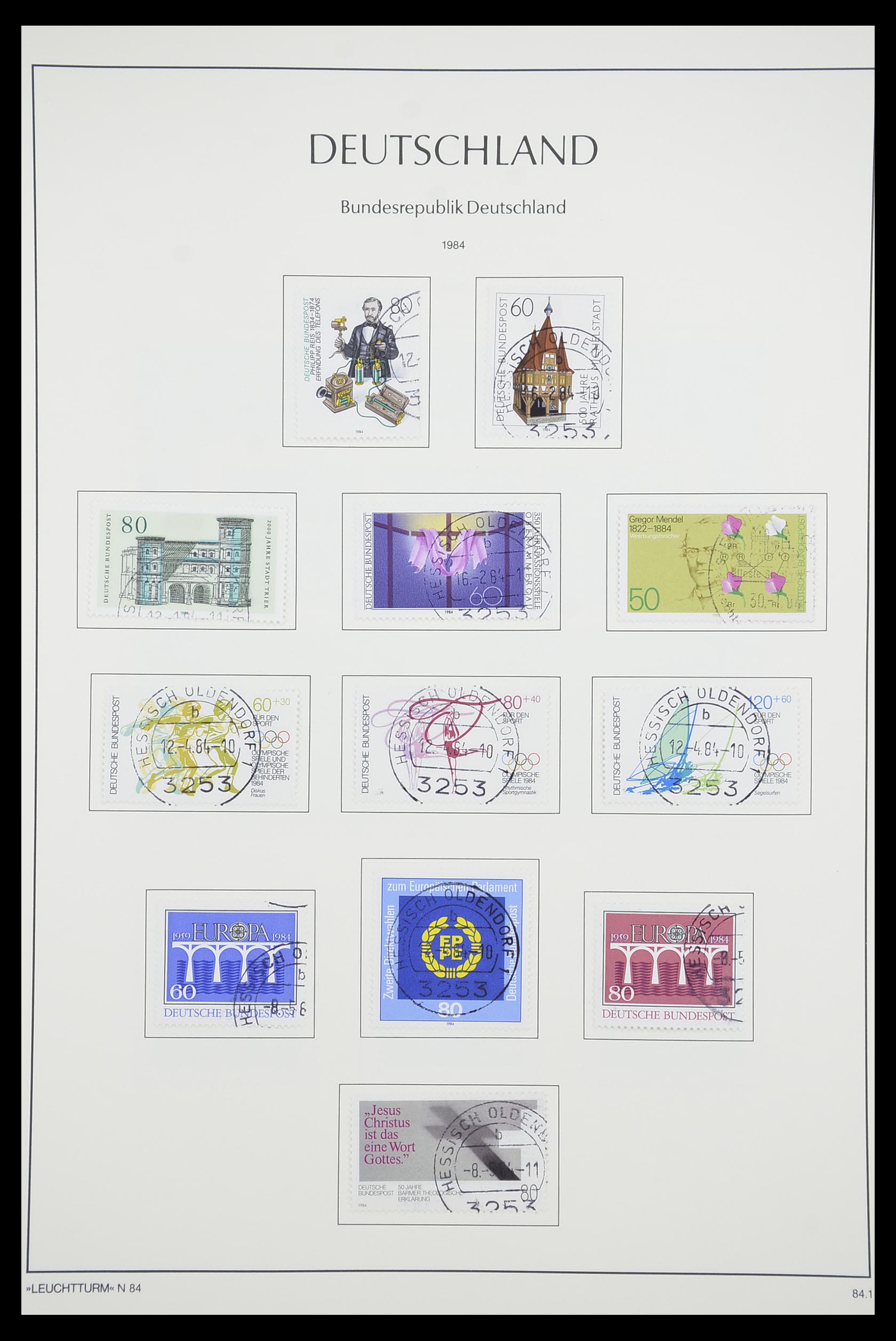33707 163 - Stamp collection 33707 Bundespost 1949-1991.