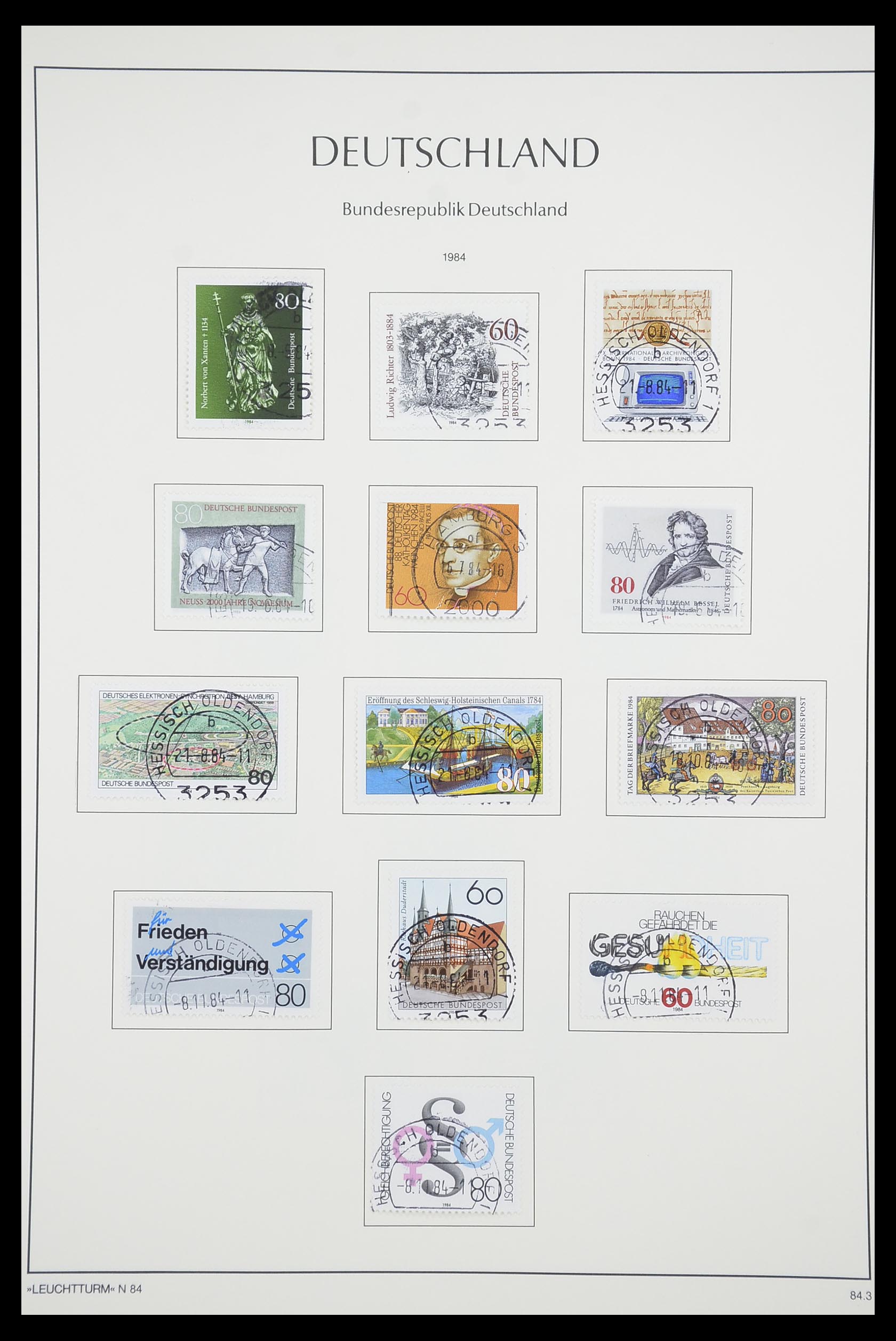 33707 165 - Stamp collection 33707 Bundespost 1949-1991.