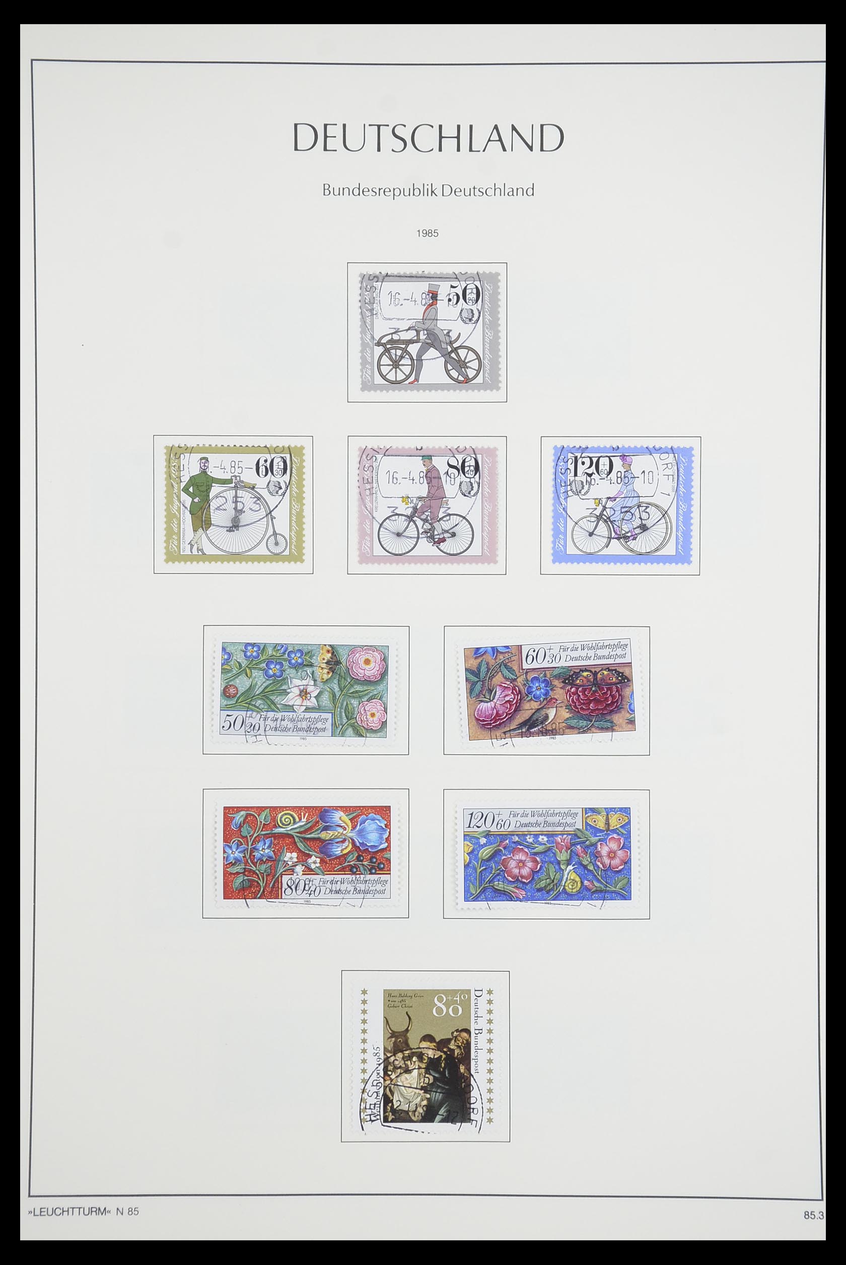 33707 169 - Stamp collection 33707 Bundespost 1949-1991.