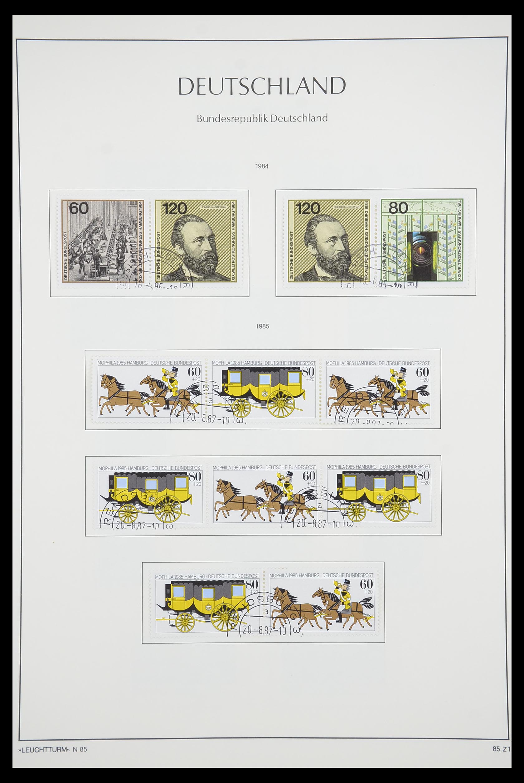 33707 174 - Stamp collection 33707 Bundespost 1949-1991.