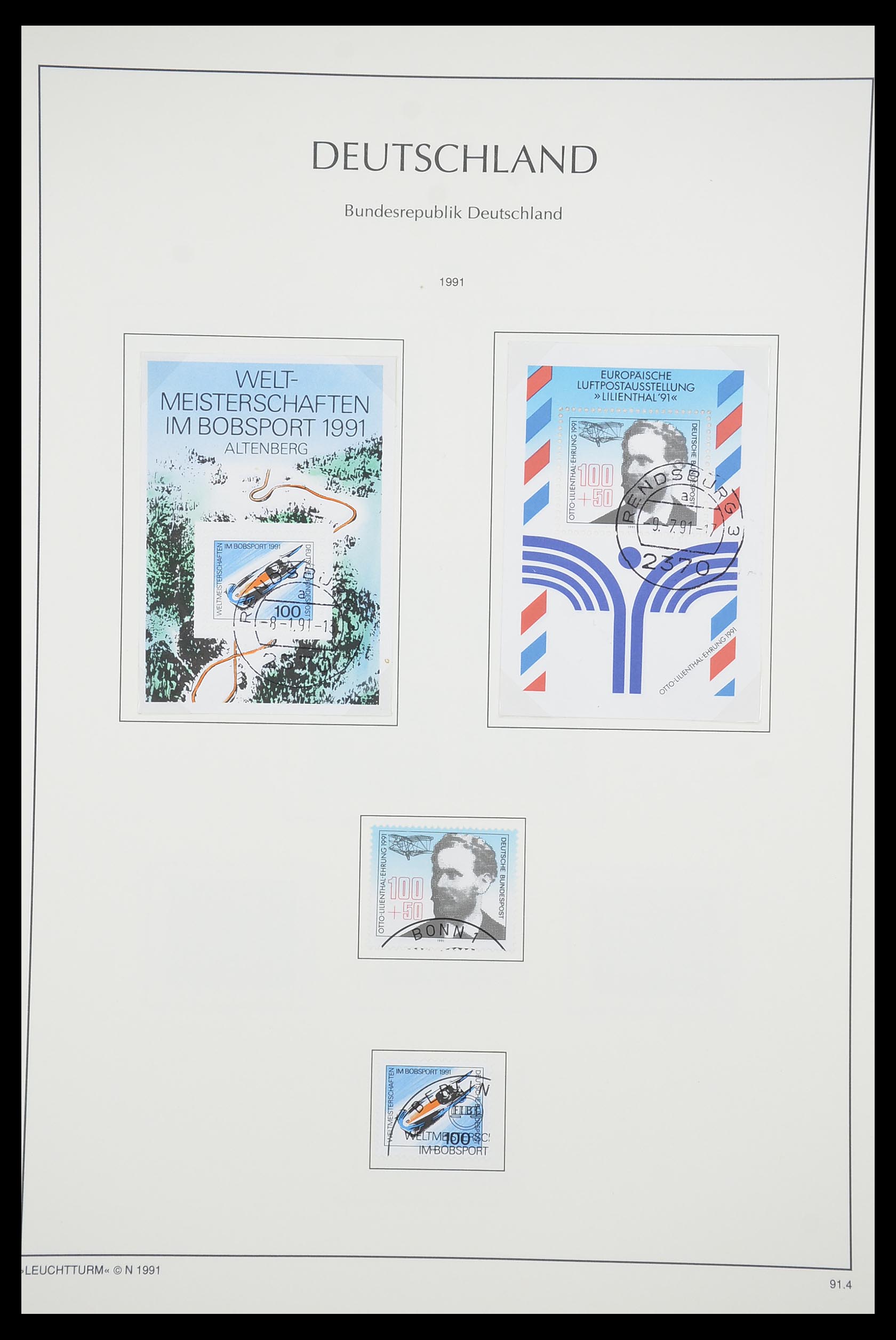 33707 198 - Stamp collection 33707 Bundespost 1949-1991.