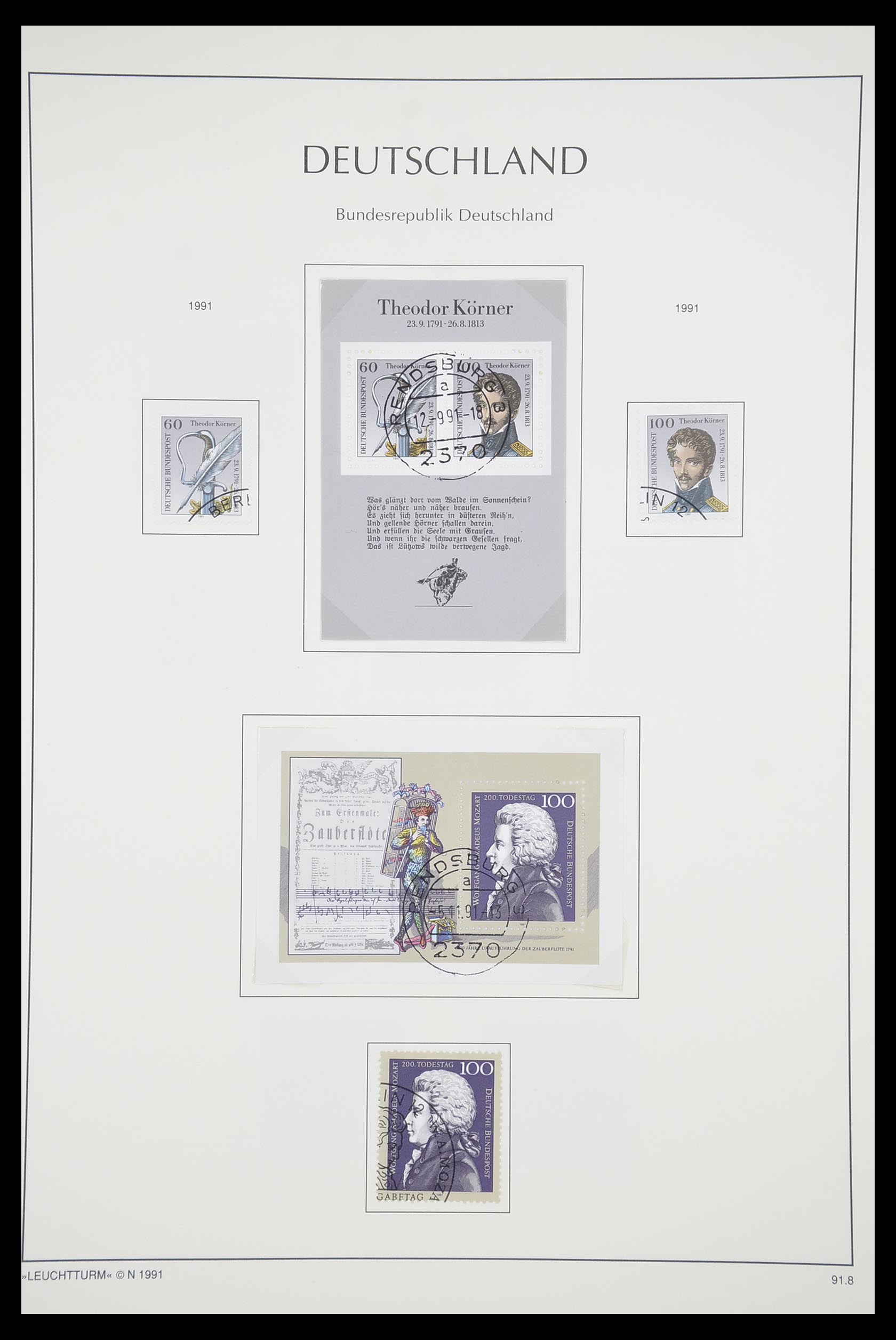 33707 202 - Postzegelverzameling 33707 Bundespost 1949-1991.