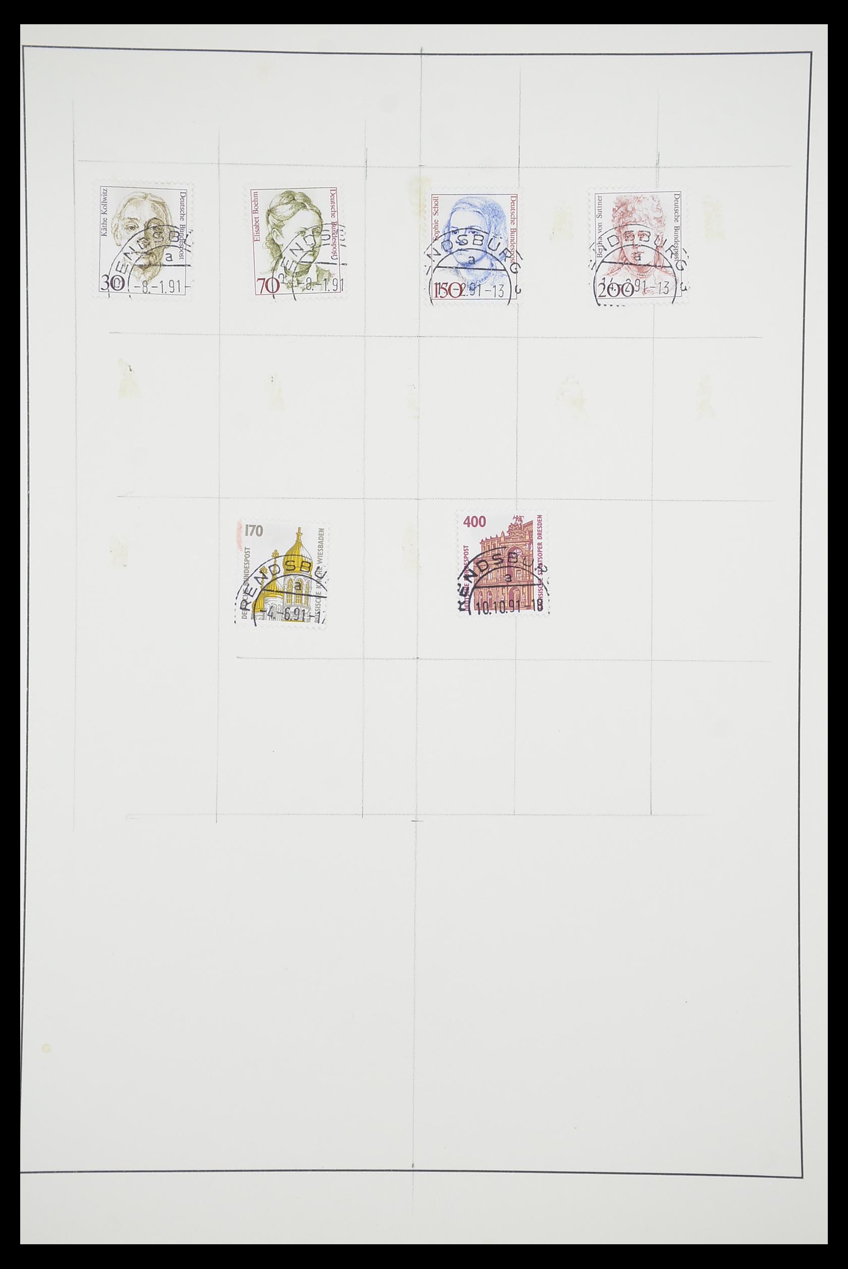 33707 204 - Postzegelverzameling 33707 Bundespost 1949-1991.