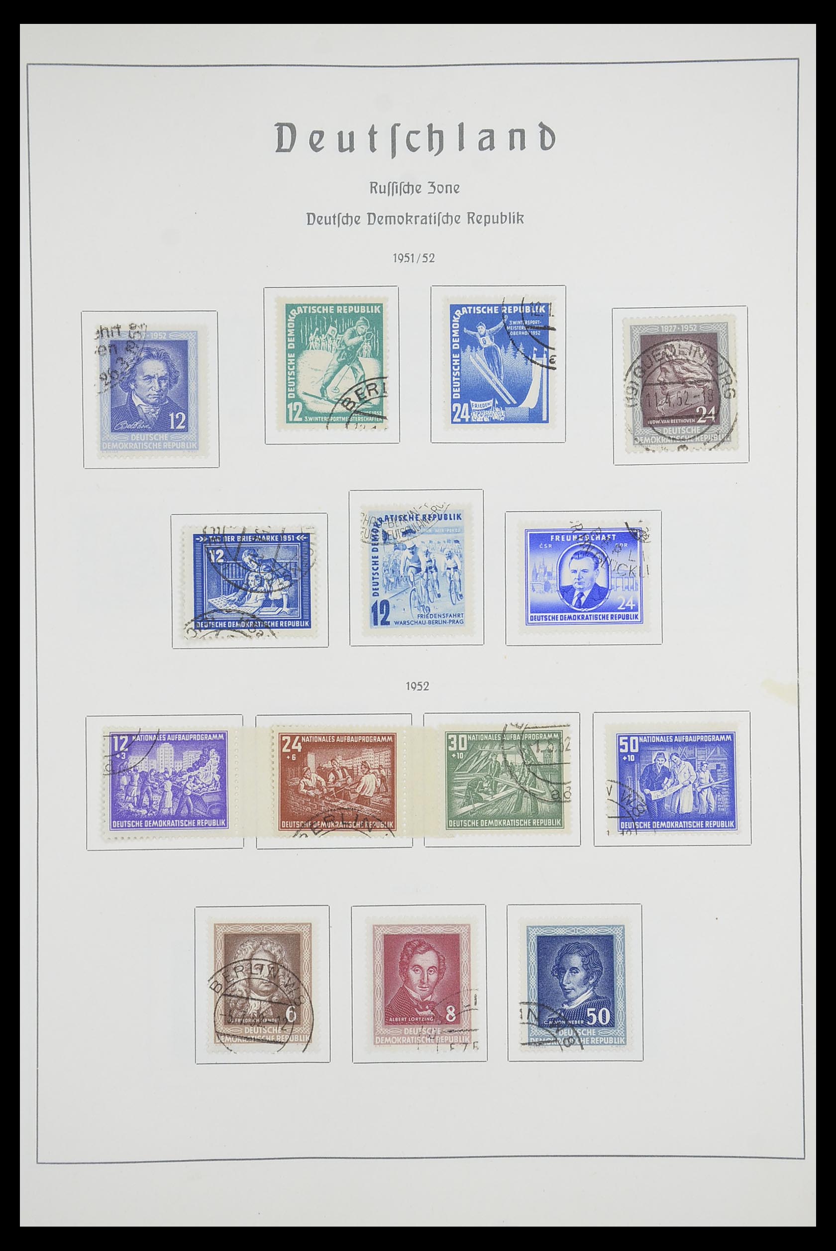 33709 005 - Stamp collection 33709 DDR 1948-1973.