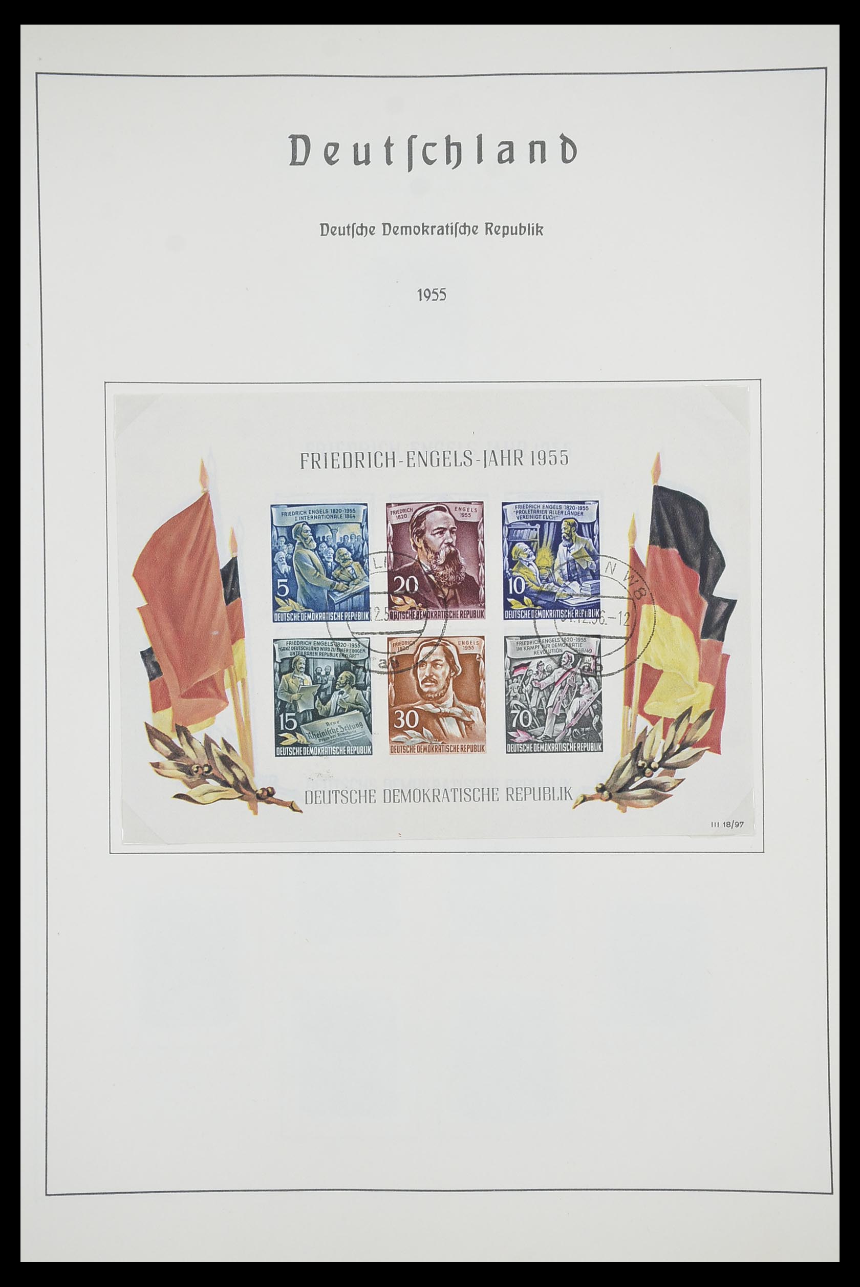 33709 022 - Stamp collection 33709 DDR 1948-1973.