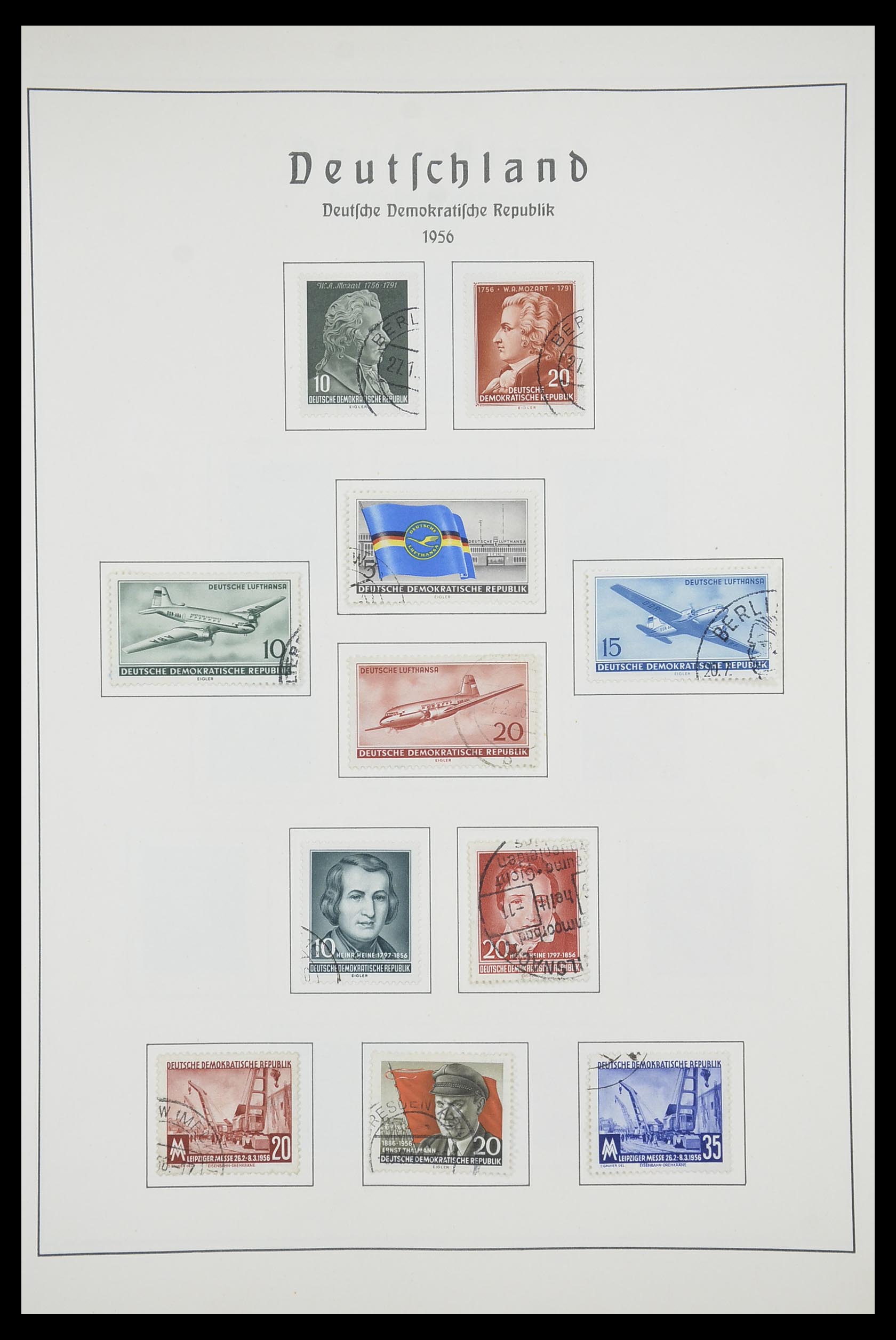 33709 024 - Stamp collection 33709 DDR 1948-1973.