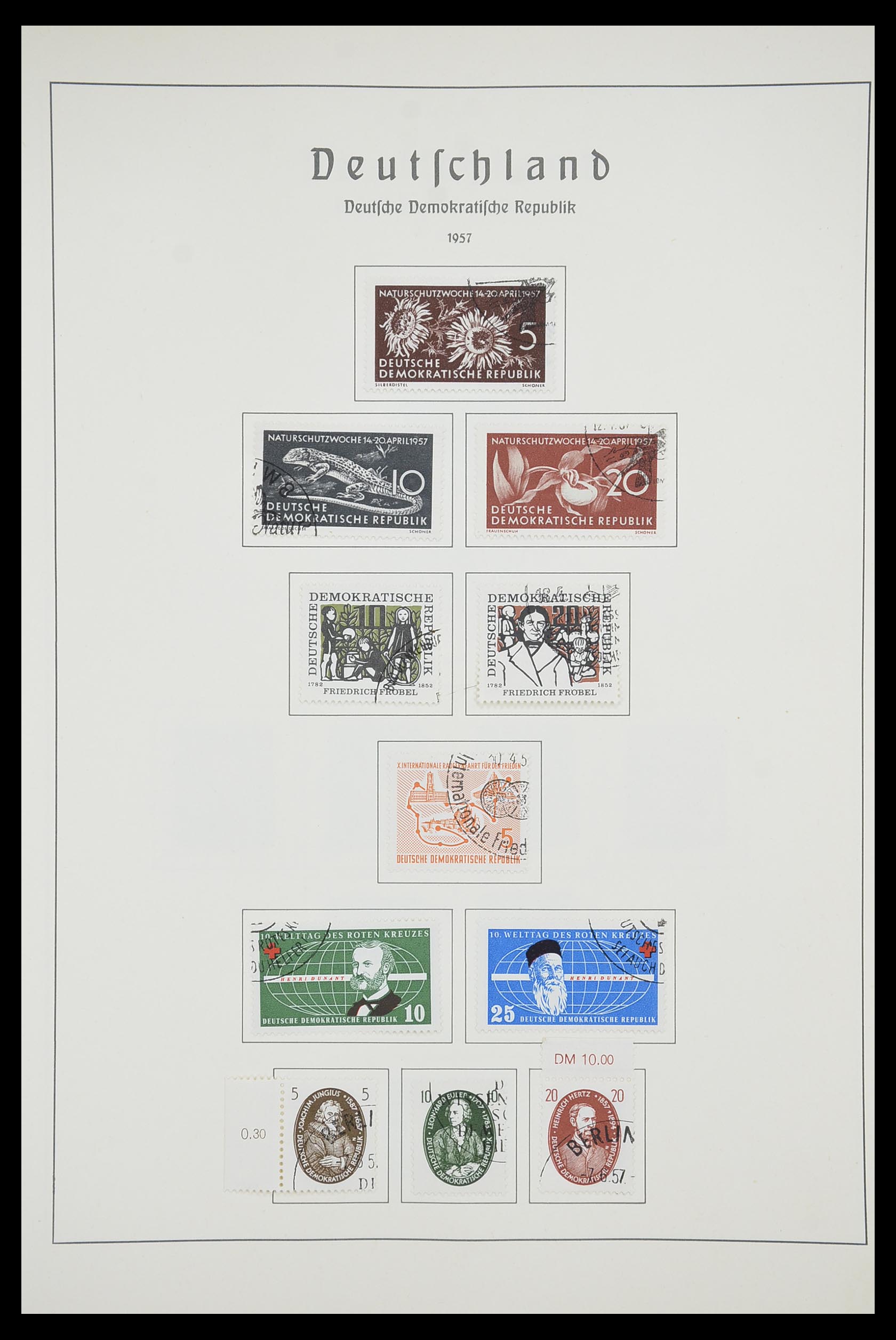 33709 030 - Stamp collection 33709 DDR 1948-1973.