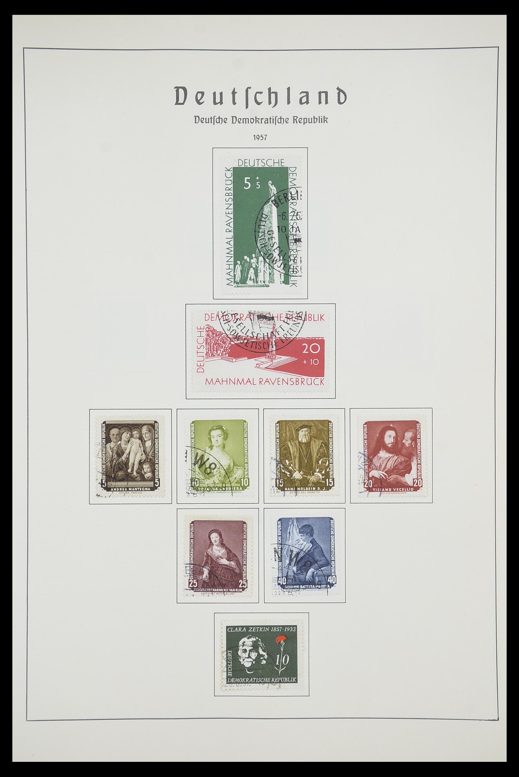 33709 031 - Stamp collection 33709 DDR 1948-1973.