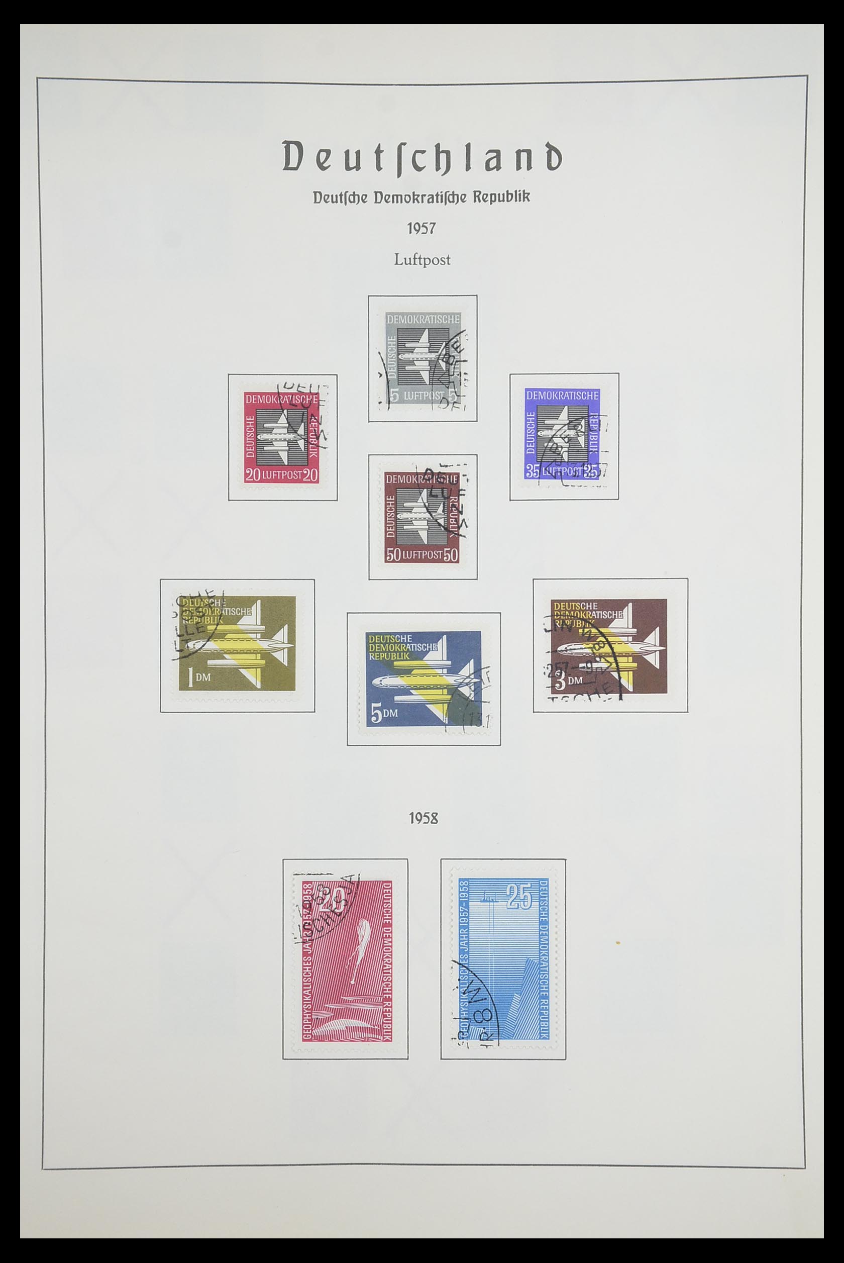 33709 035 - Stamp collection 33709 DDR 1948-1973.