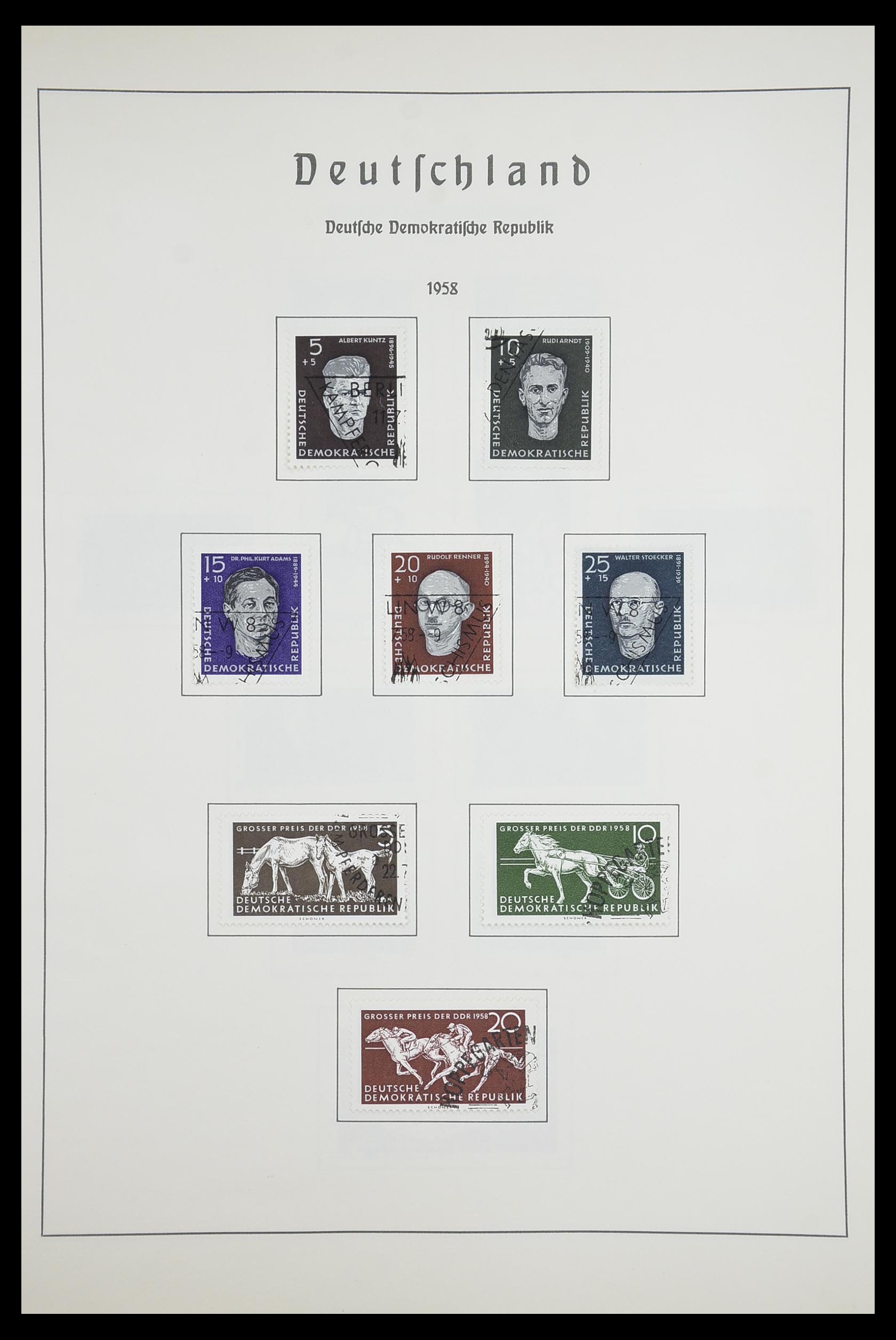 33709 039 - Postzegelverzameling 33709 DDR 1948-1973.